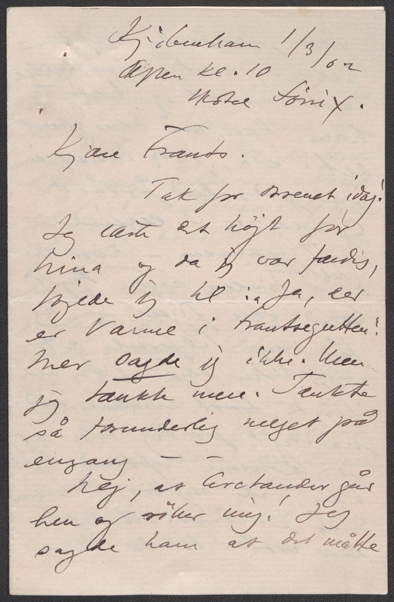 Beyer, Frants, RA/PA-0132/F/L0001: Brev fra Edvard Grieg til Frantz Beyer og "En del optegnelser som kan tjene til kommentar til brevene" av Marie Beyer, 1872-1907, s. 637