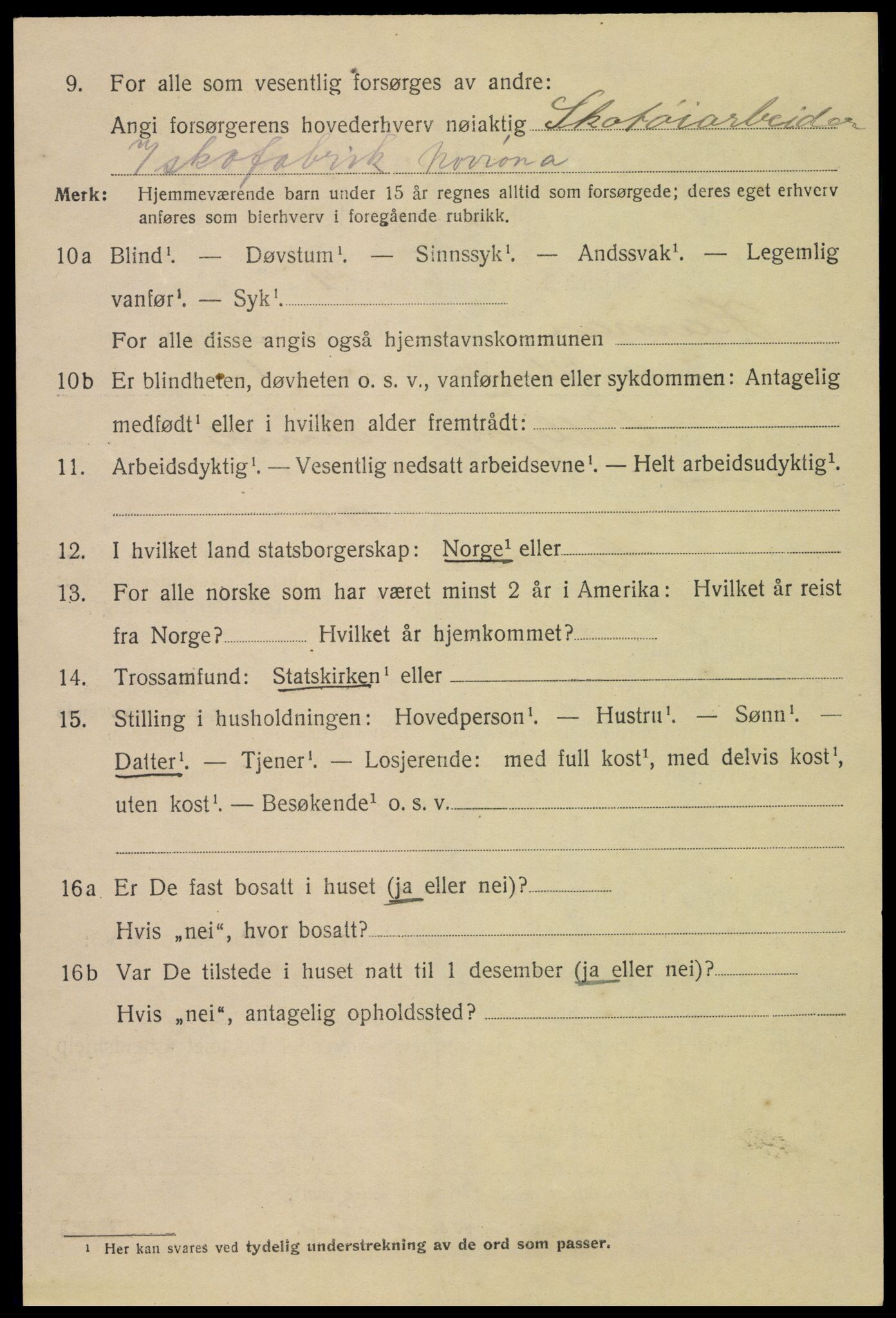 SAH, Folketelling 1920 for 0401 Hamar kjøpstad, 1920, s. 12008