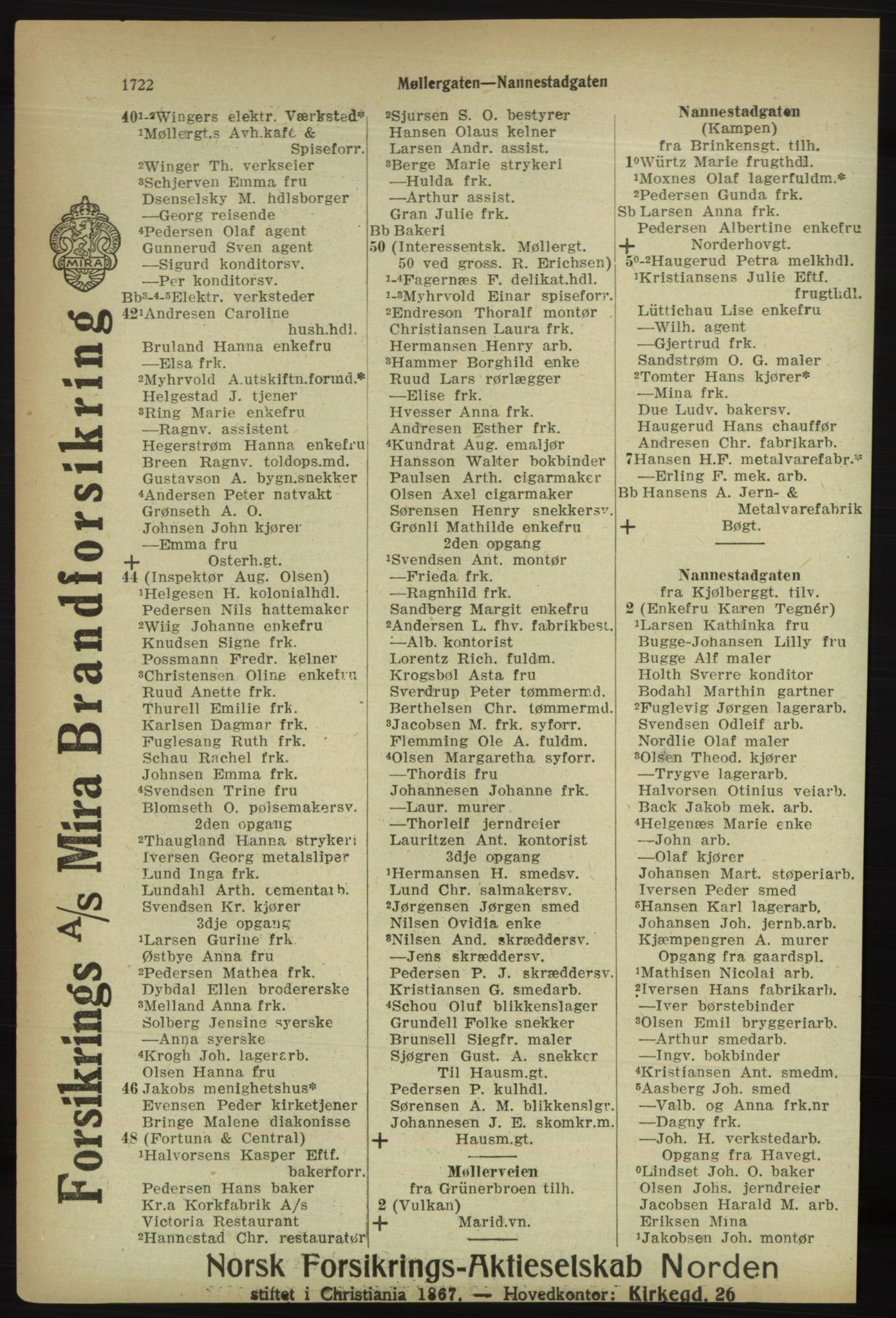 Kristiania/Oslo adressebok, PUBL/-, 1918, s. 1875