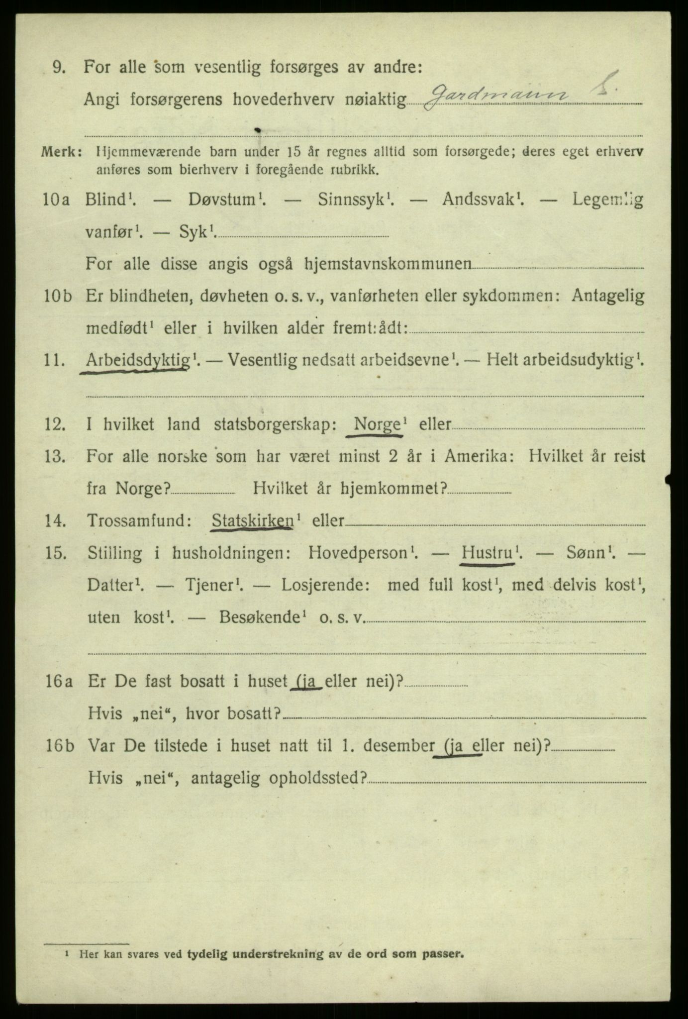 SAB, Folketelling 1920 for 1420 Sogndal herred, 1920, s. 2942
