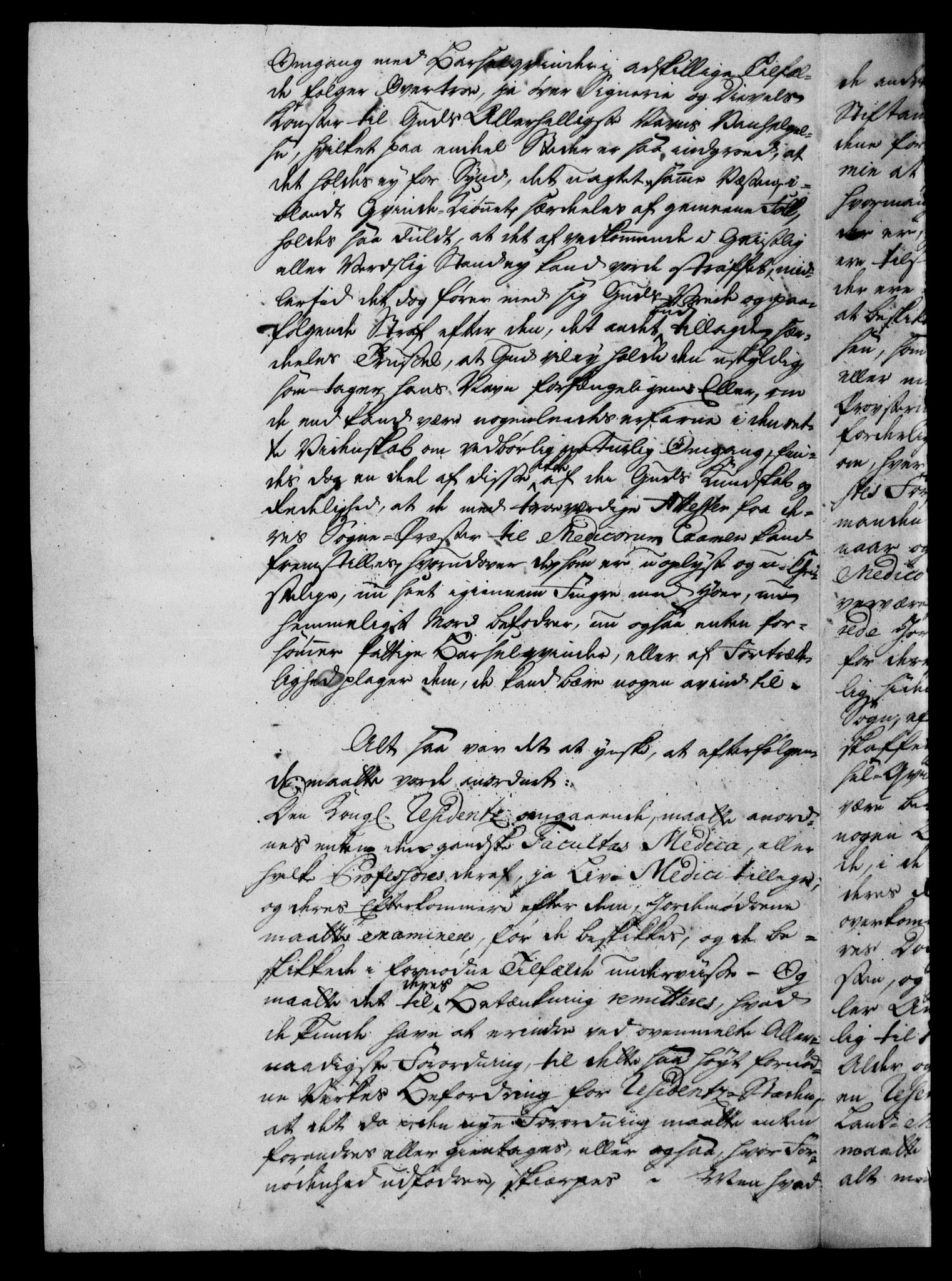 Generalkirkeinspektionskollegiet, DRA/A-0008/F4-04/F4-04-01: Deliberation, koncepter og ekstrakter, 1737-1753