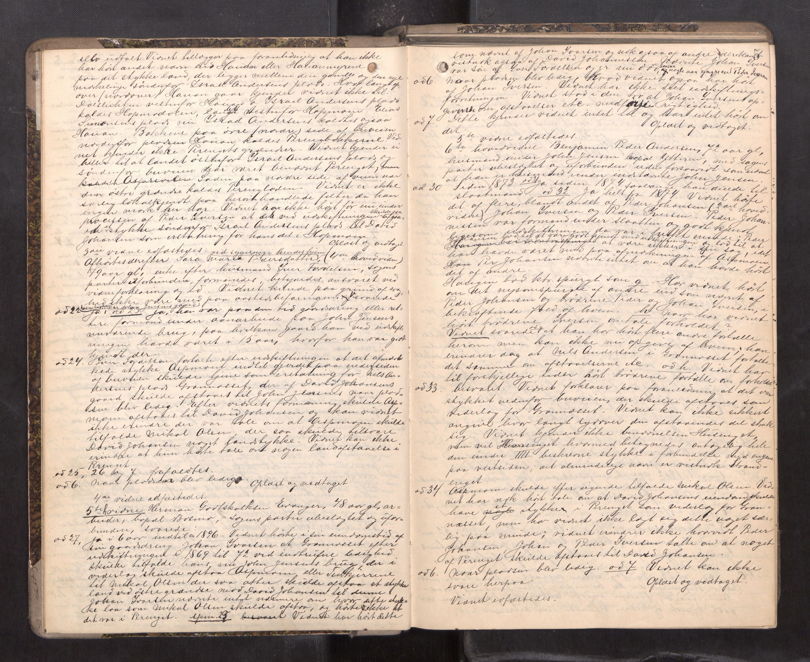 Rana sorenskriveri , AV/SAT-A-1108/1/1/1B/L0019: Ekstrarettsprotokoll, 1903-1908, s. 4b-5a