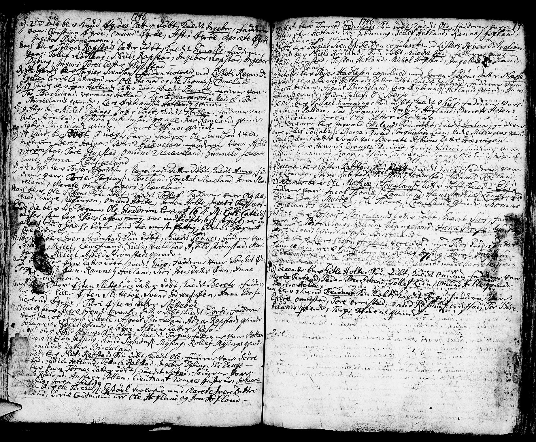 Helleland sokneprestkontor, SAST/A-101810: Ministerialbok nr. A 1 /1, 1713-1761, s. 79