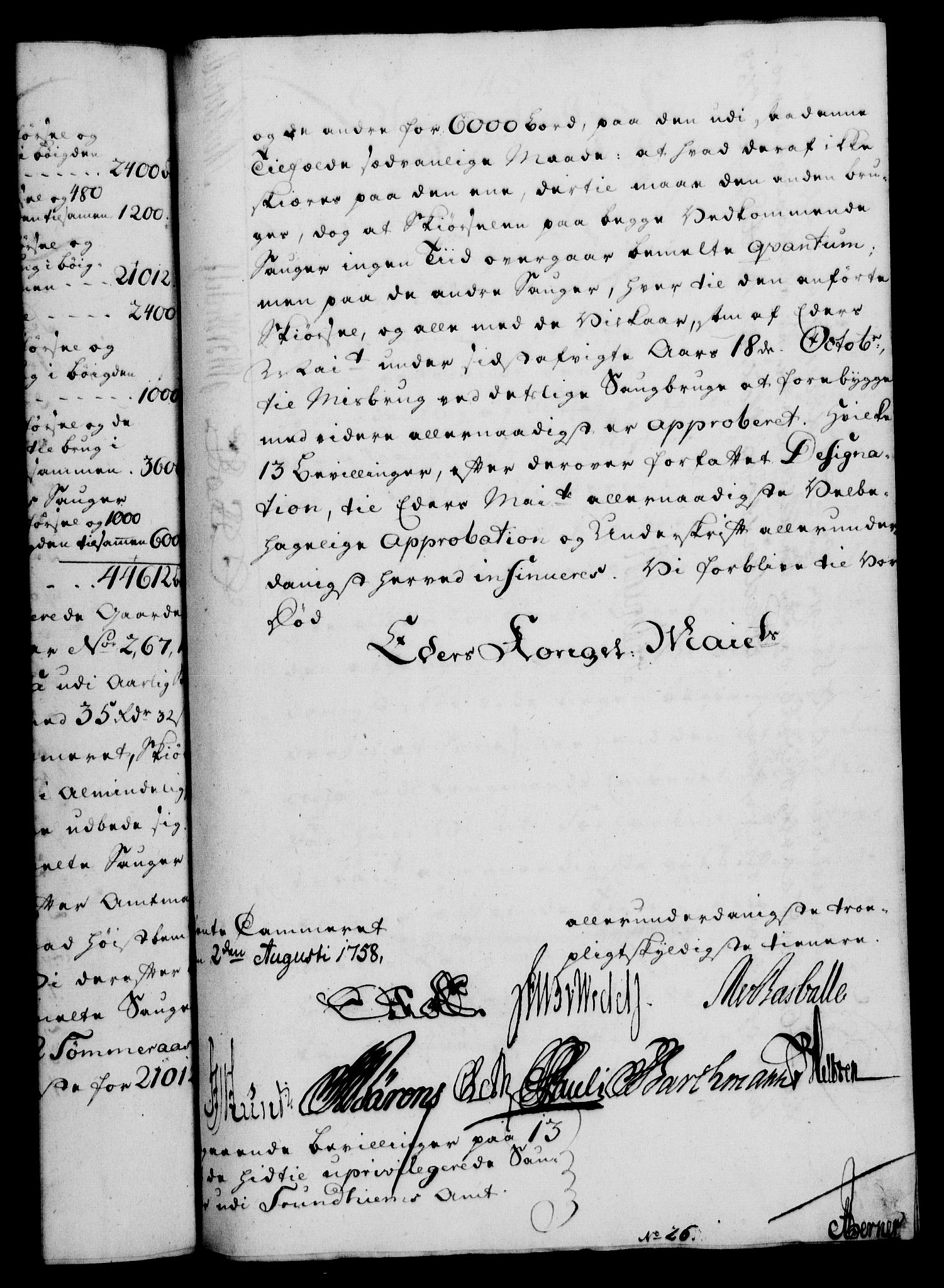 Rentekammeret, Kammerkanselliet, AV/RA-EA-3111/G/Gf/Gfa/L0040: Norsk relasjons- og resolusjonsprotokoll (merket RK 52.40), 1758, s. 571
