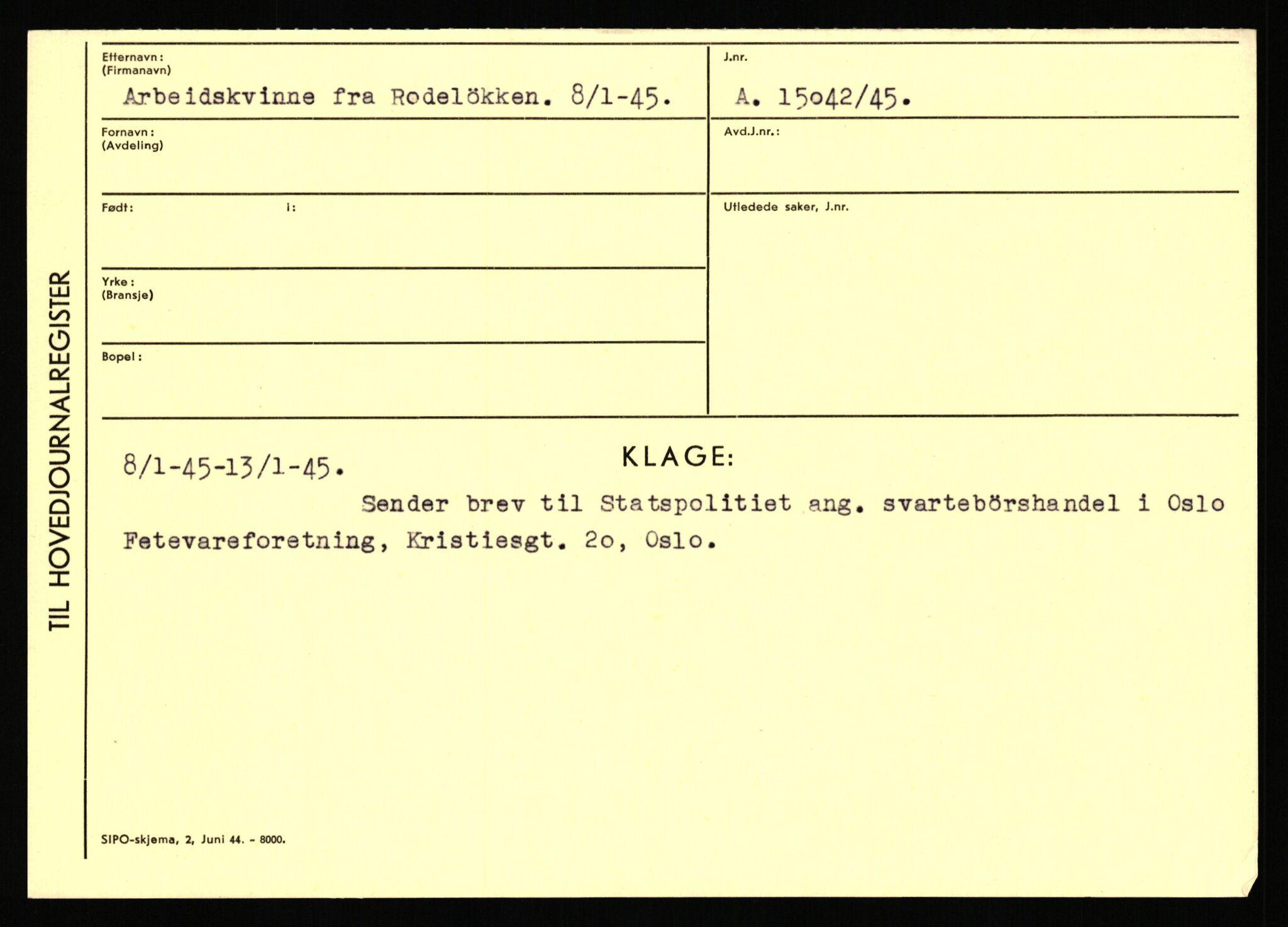 Statspolitiet - Hovedkontoret / Osloavdelingen, AV/RA-S-1329/C/Ca/L0001: Aabakken - Armann, 1943-1945, s. 5252