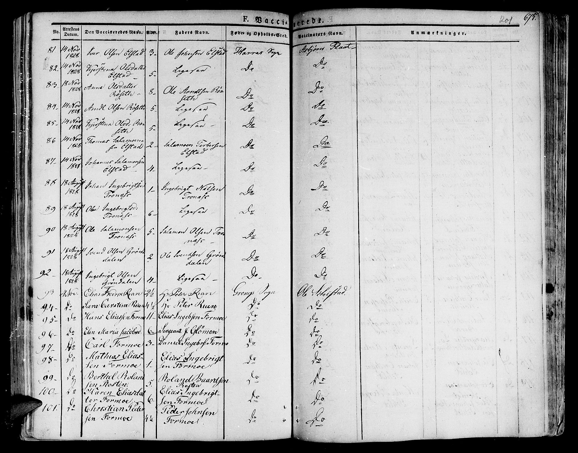 Ministerialprotokoller, klokkerbøker og fødselsregistre - Nord-Trøndelag, AV/SAT-A-1458/758/L0510: Ministerialbok nr. 758A01 /1, 1821-1841, s. 201