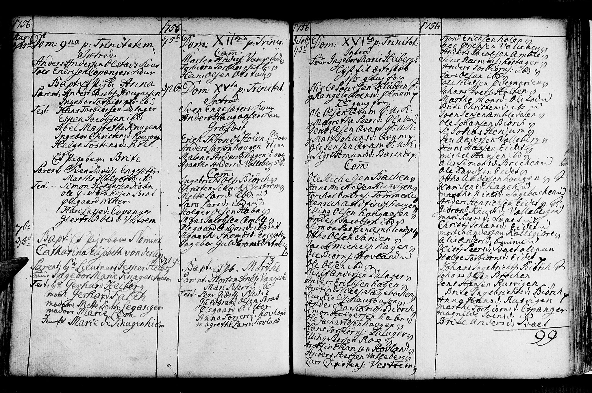Sogndal sokneprestembete, SAB/A-81301/H/Haa/Haaa/L0004: Ministerialbok nr. A 4, 1747-1782