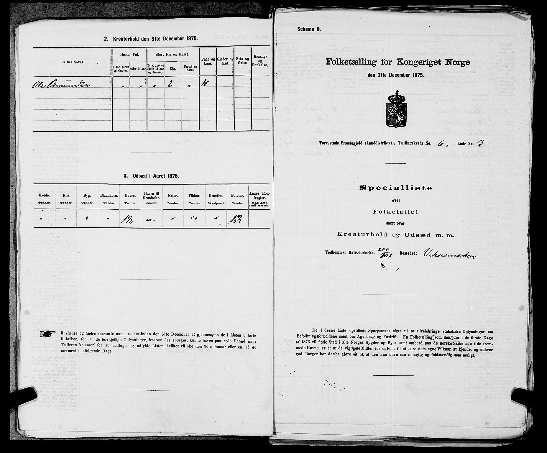 SAST, Folketelling 1875 for 1152L Torvastad prestegjeld, Torvastad sokn, Skåre sokn og Utsira sokn, 1875, s. 772