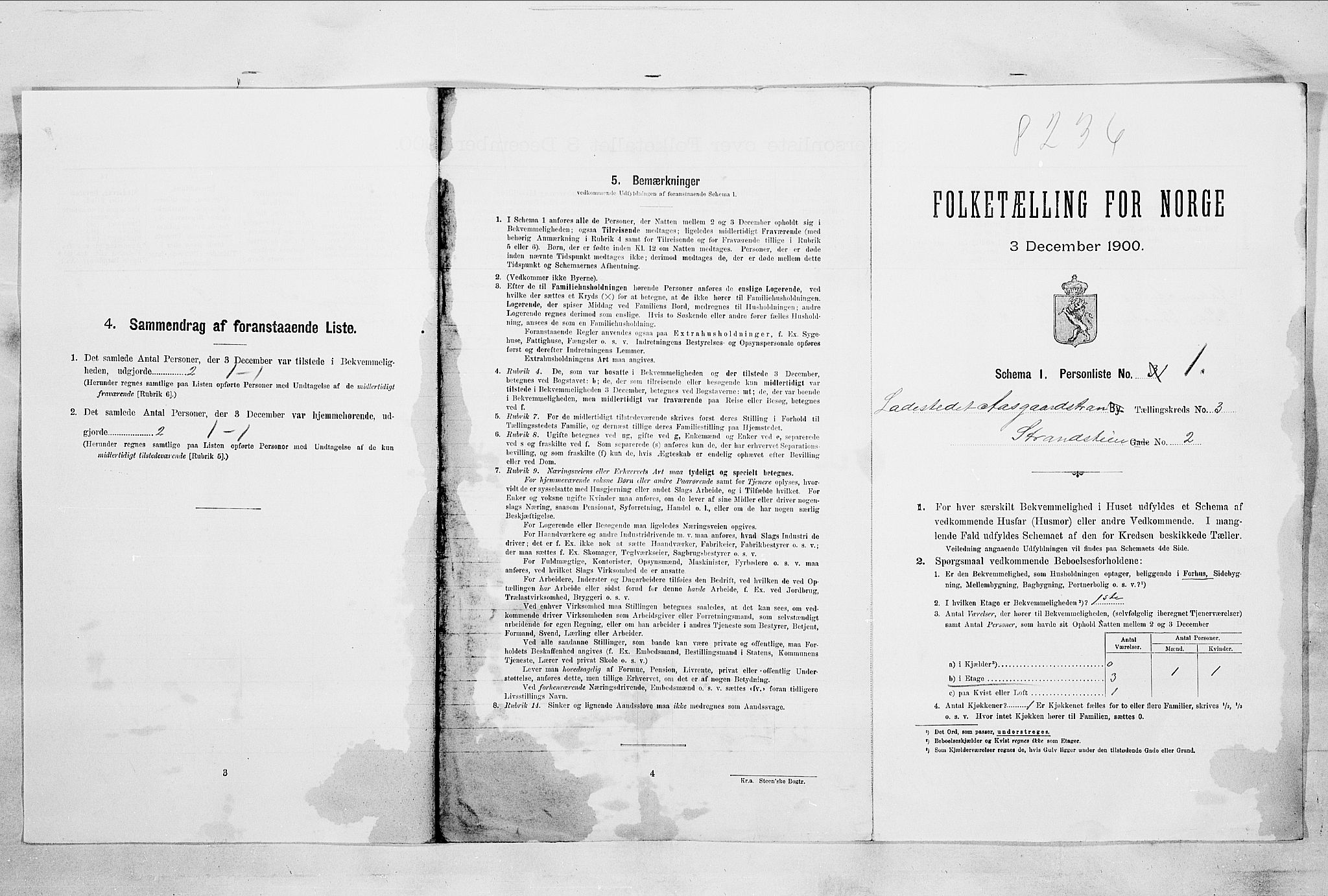 RA, Folketelling 1900 for 0704 Åsgårdstrand ladested, 1900, s. 400