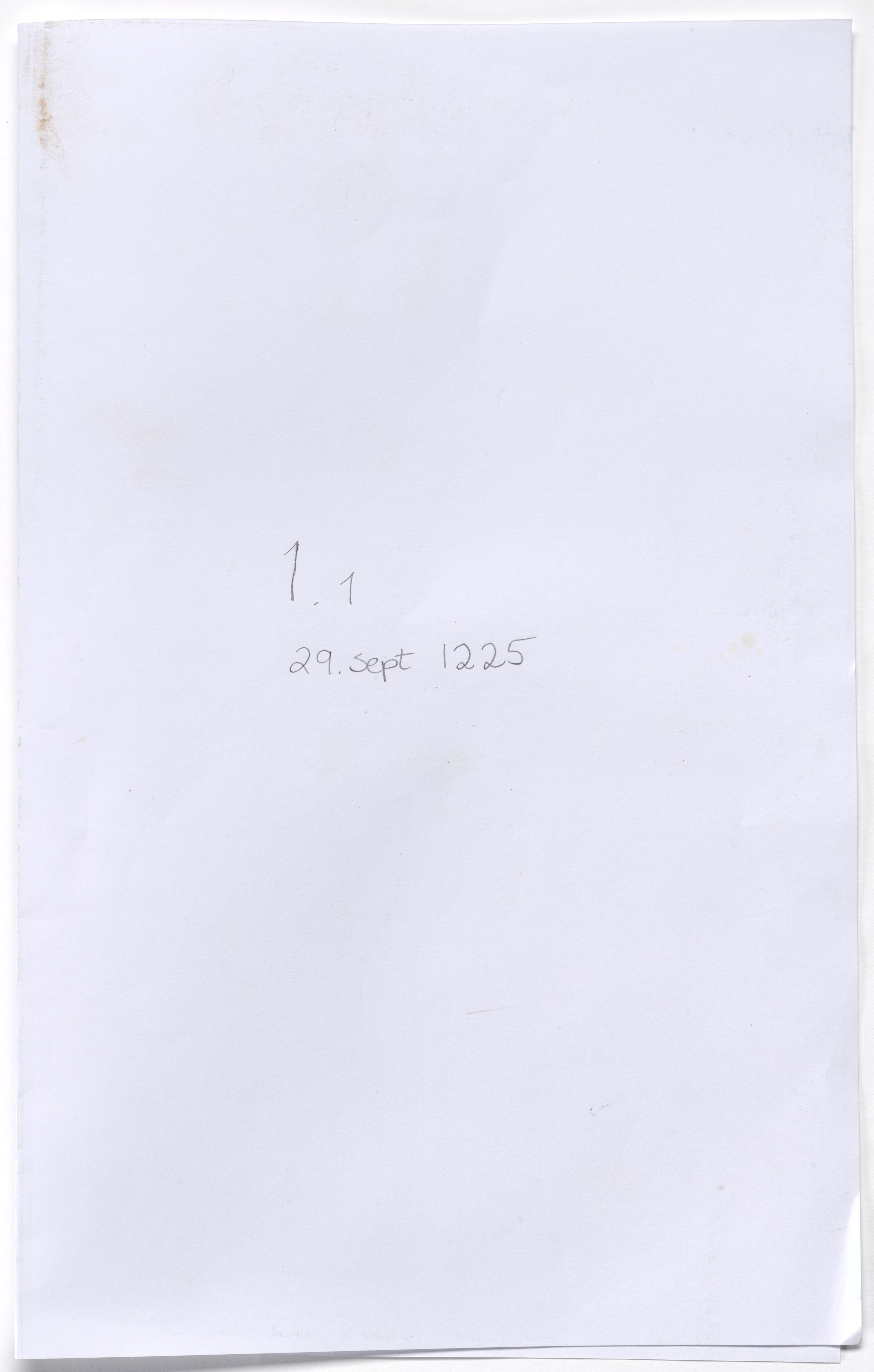 Riksarkivets diplomsamling, AV/RA-EA-5965/F05/L0001: NRA AM fasc. 1 nr. 1-3, 1225-1280, s. 1