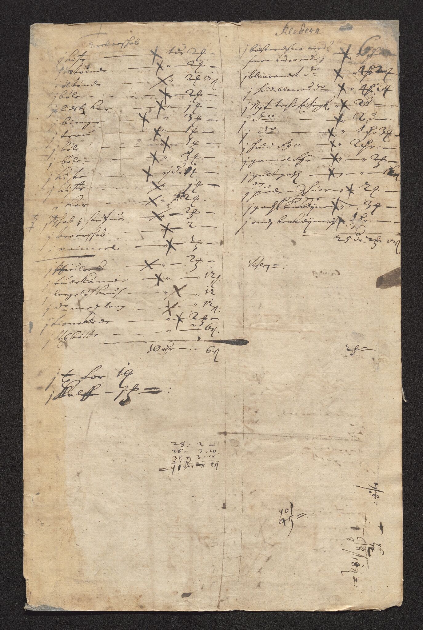 Larvik sorenskriveri, AV/SAKO-A-83/H/Hd/Hda/L0021: Skifteprotokoll - løse skiftekonsept, 1674-1676, s. 42