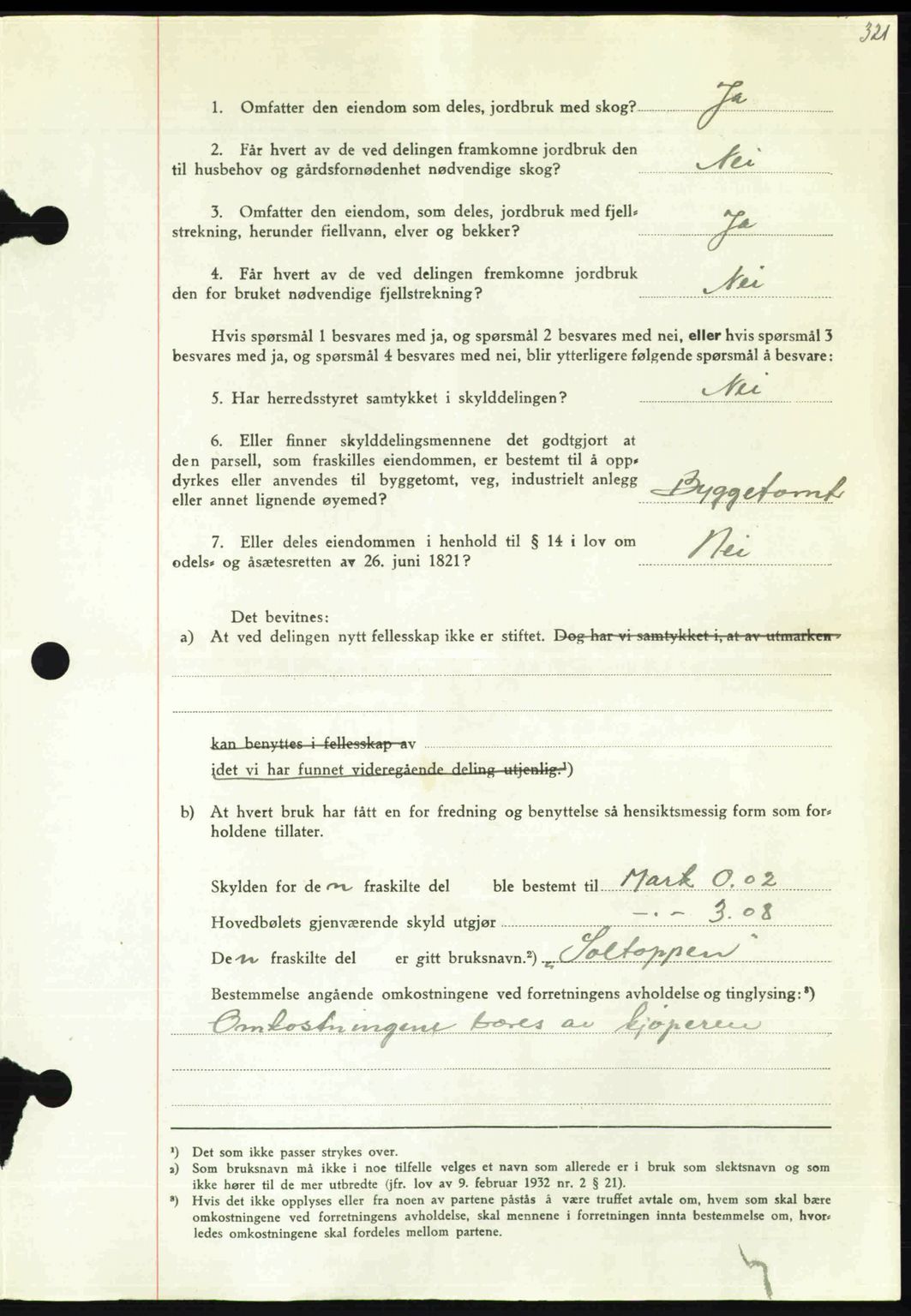 Nordmøre sorenskriveri, AV/SAT-A-4132/1/2/2Ca: Pantebok nr. A109, 1948-1948, Dagboknr: 2596/1948