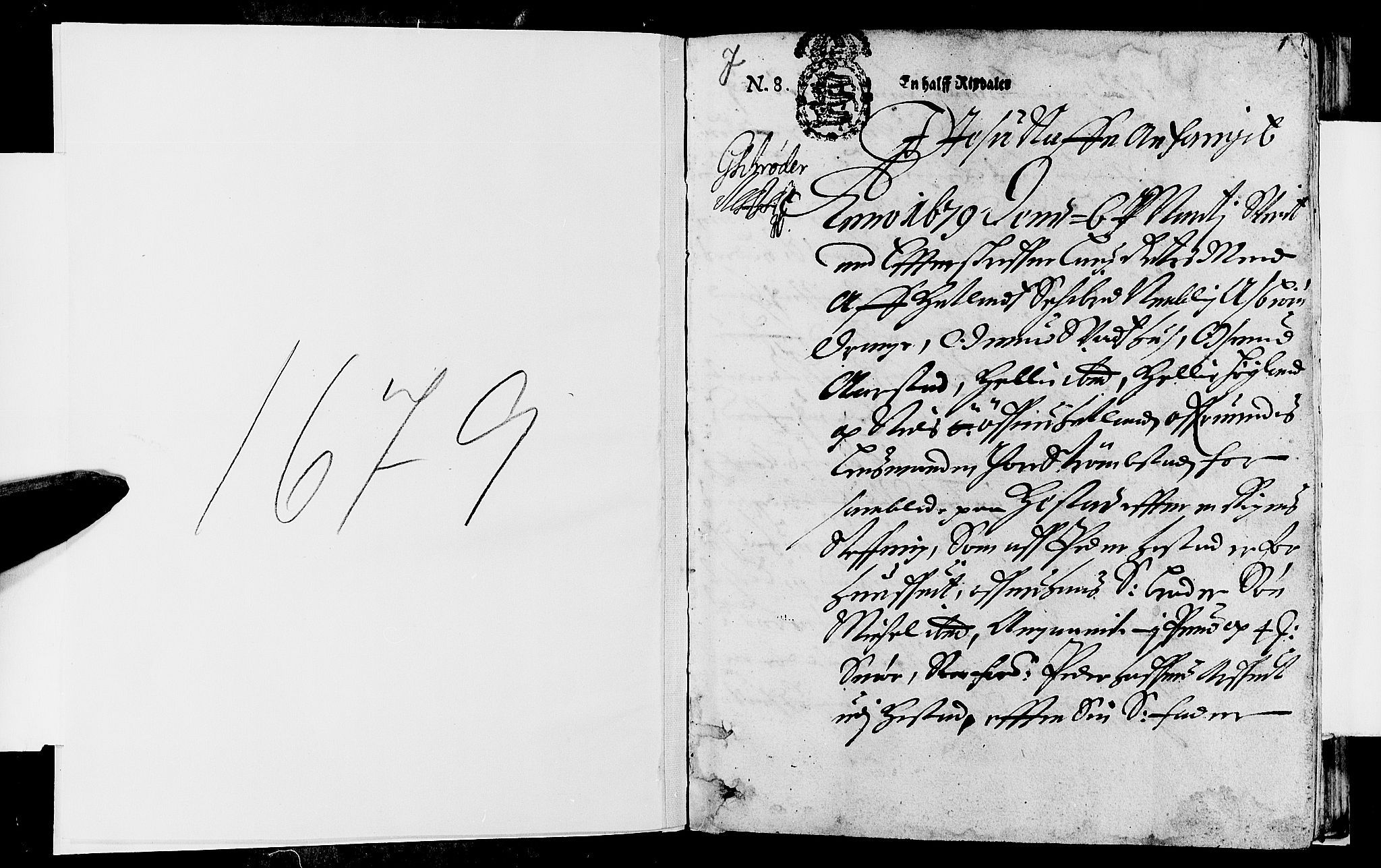 Jæren og Dalane sorenskriveri, SAST/A-100306/3/30/30BA/L0036: TINGBOK, 1679, s. 0b-1a