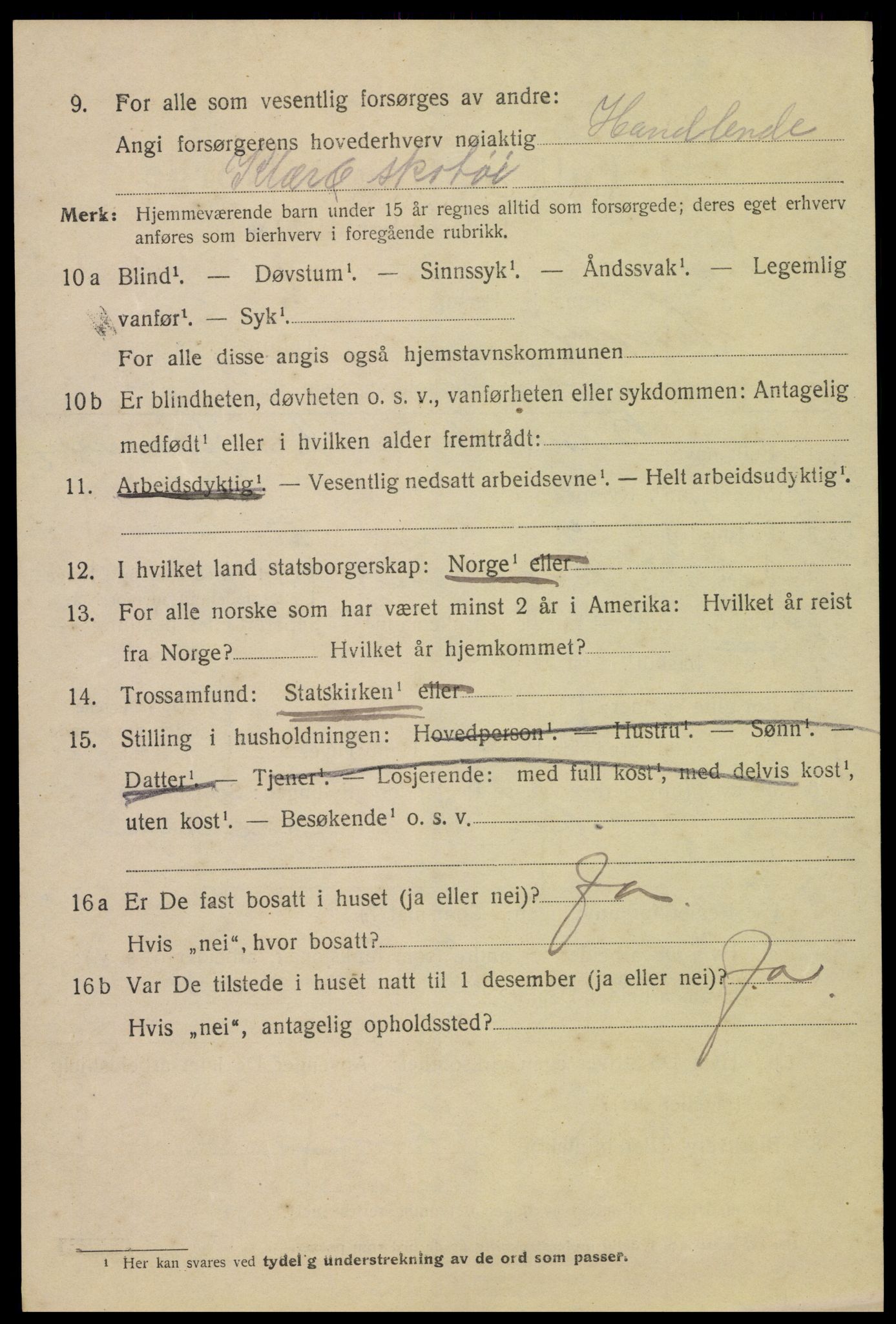 SAH, Folketelling 1920 for 0401 Hamar kjøpstad, 1920, s. 8122