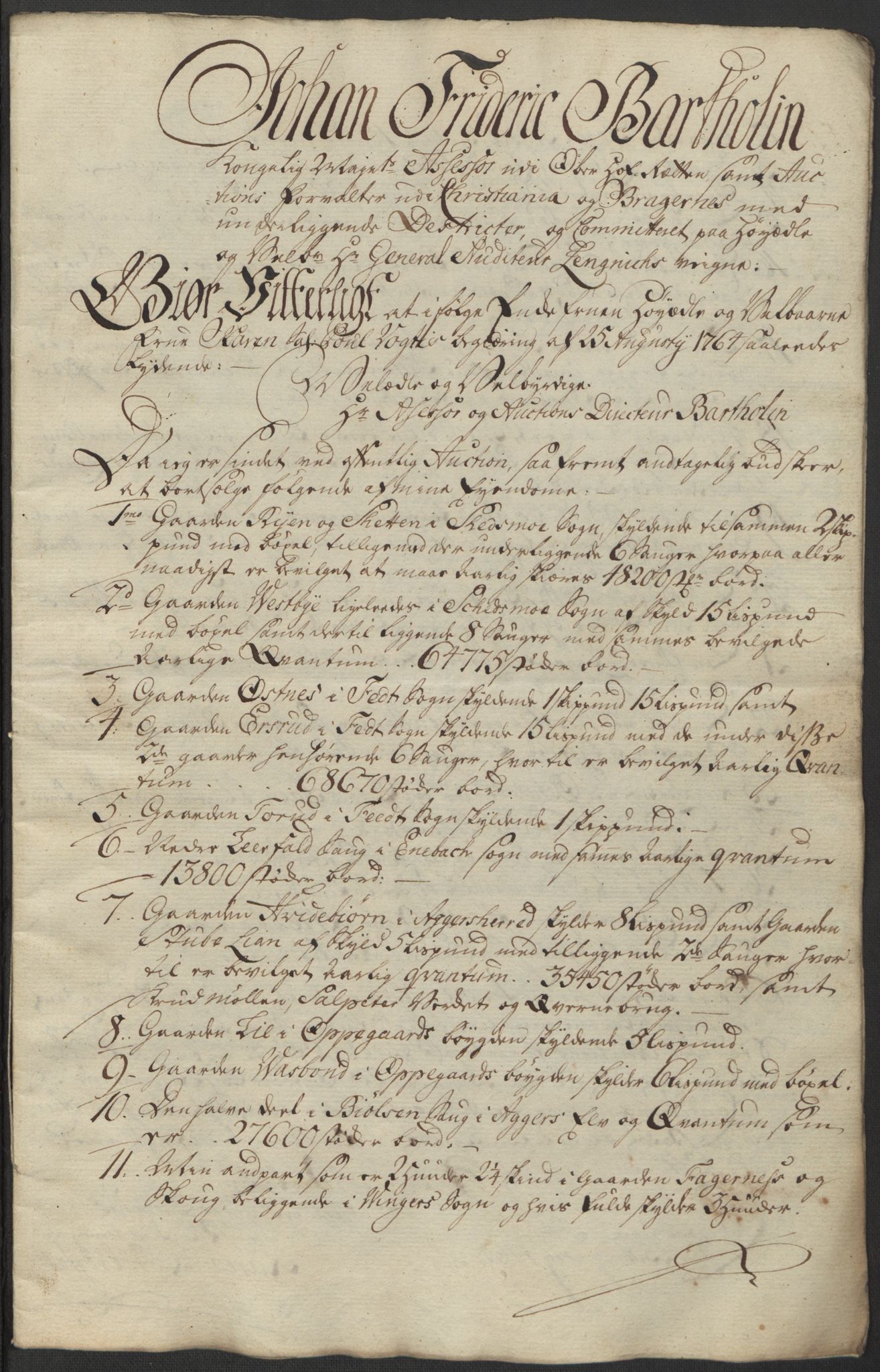 Forsvaret, Generalauditøren, AV/RA-RAFA-1772/F/Fj/Fja/L0038: --, 1744-1821, s. 74