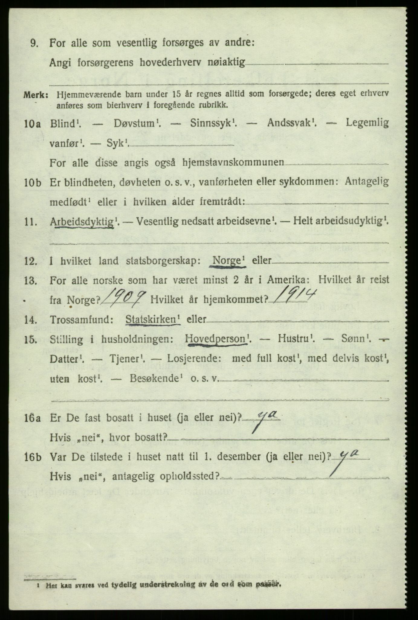 SAB, Folketelling 1920 for 1258 Herdla herred, 1920, s. 5960