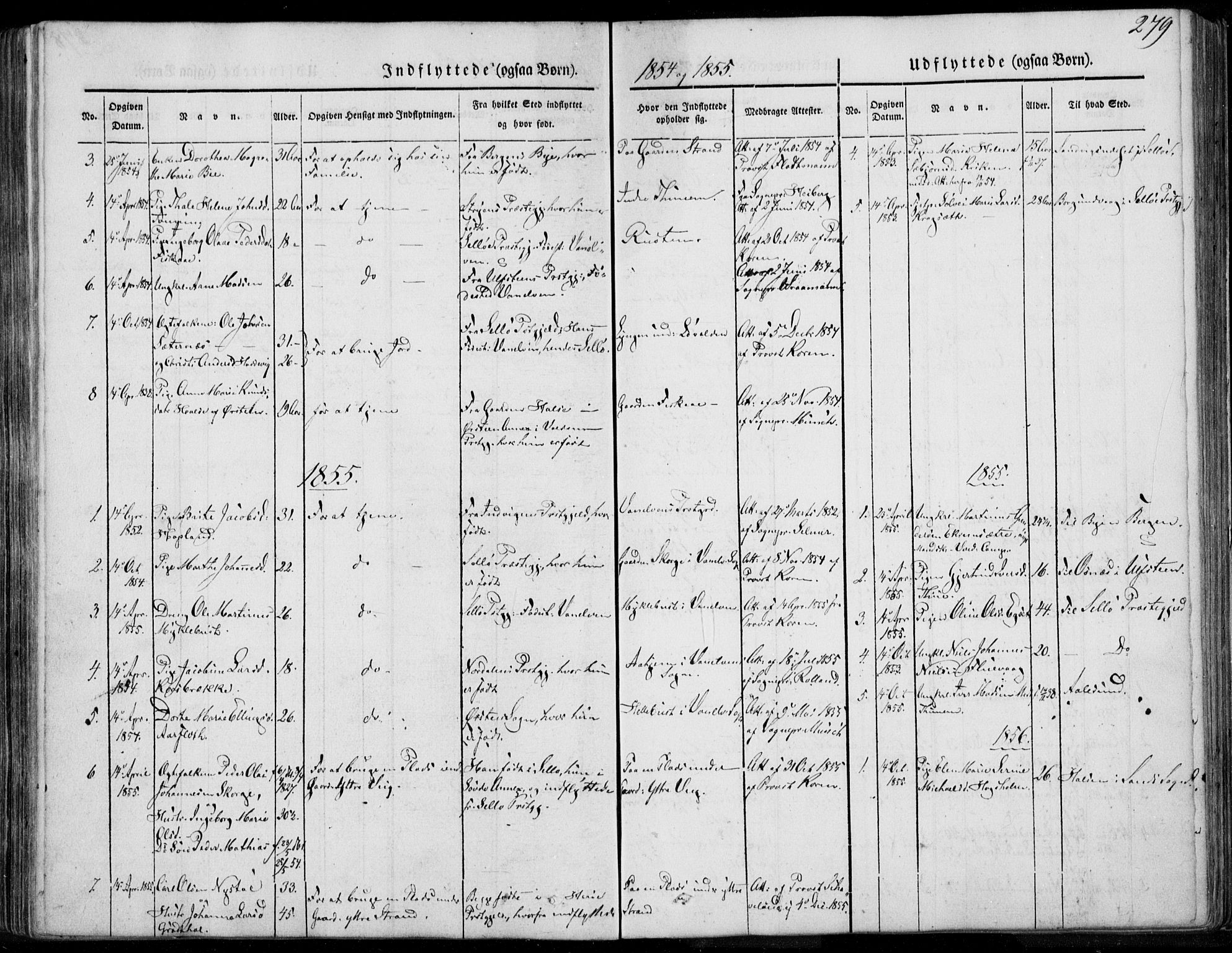 Ministerialprotokoller, klokkerbøker og fødselsregistre - Møre og Romsdal, AV/SAT-A-1454/501/L0006: Ministerialbok nr. 501A06, 1844-1868, s. 279