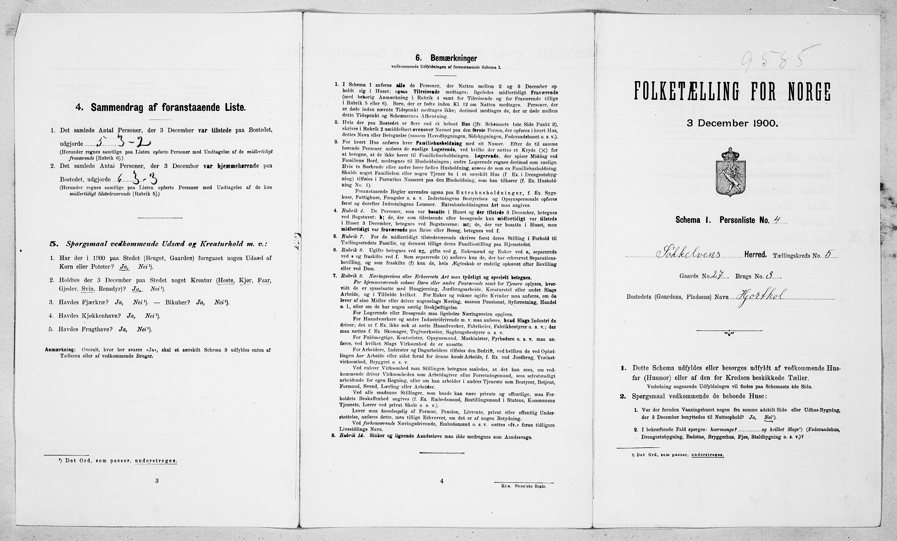 SAT, Folketelling 1900 for 1528 Sykkylven herred, 1900, s. 541