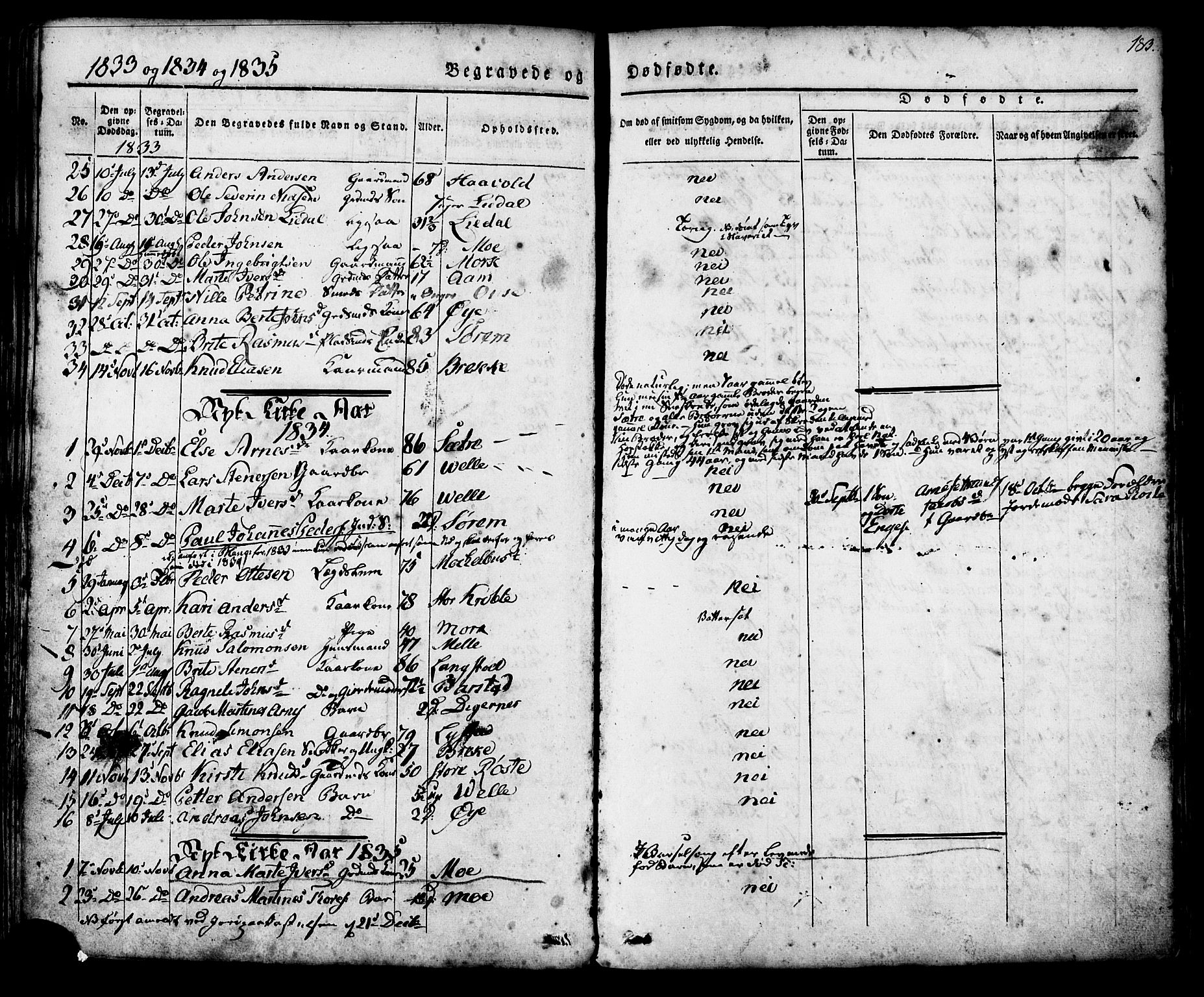 Ministerialprotokoller, klokkerbøker og fødselsregistre - Møre og Romsdal, AV/SAT-A-1454/513/L0174: Ministerialbok nr. 513A01, 1831-1855, s. 183