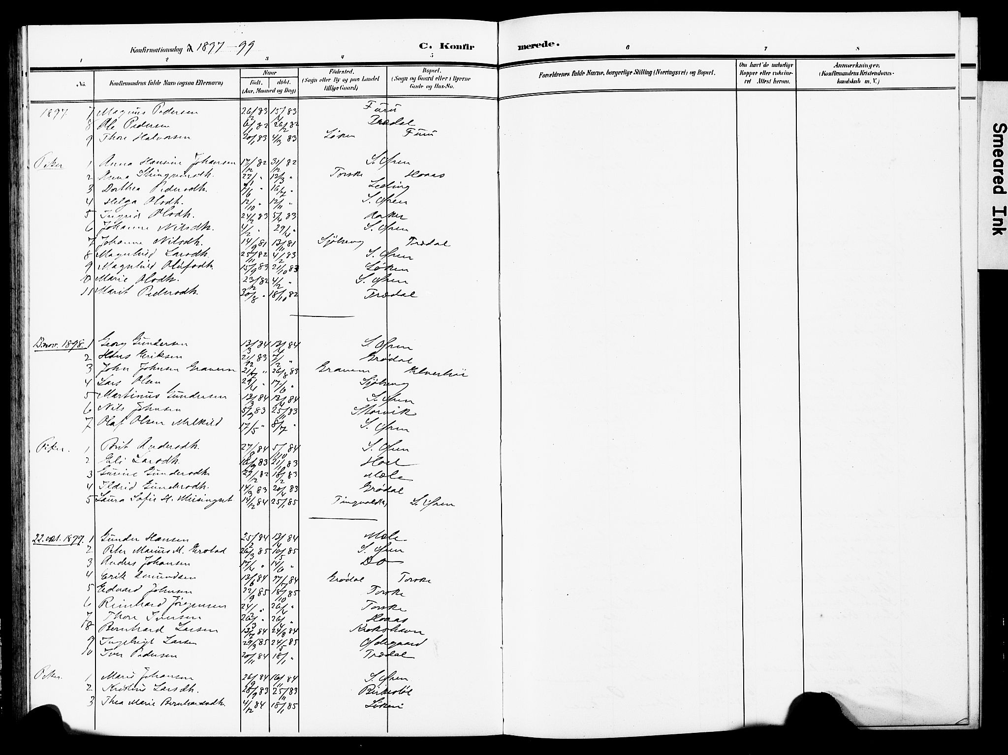 Ministerialprotokoller, klokkerbøker og fødselsregistre - Møre og Romsdal, SAT/A-1454/590/L1017: Klokkerbok nr. 590C02, 1869-1931