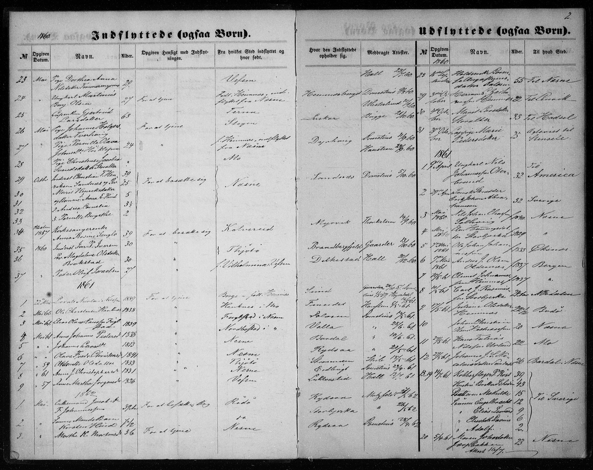 Ministerialprotokoller, klokkerbøker og fødselsregistre - Nordland, SAT/A-1459/825/L0360: Ministerialbok nr. 825A14, 1860-1886, s. 2