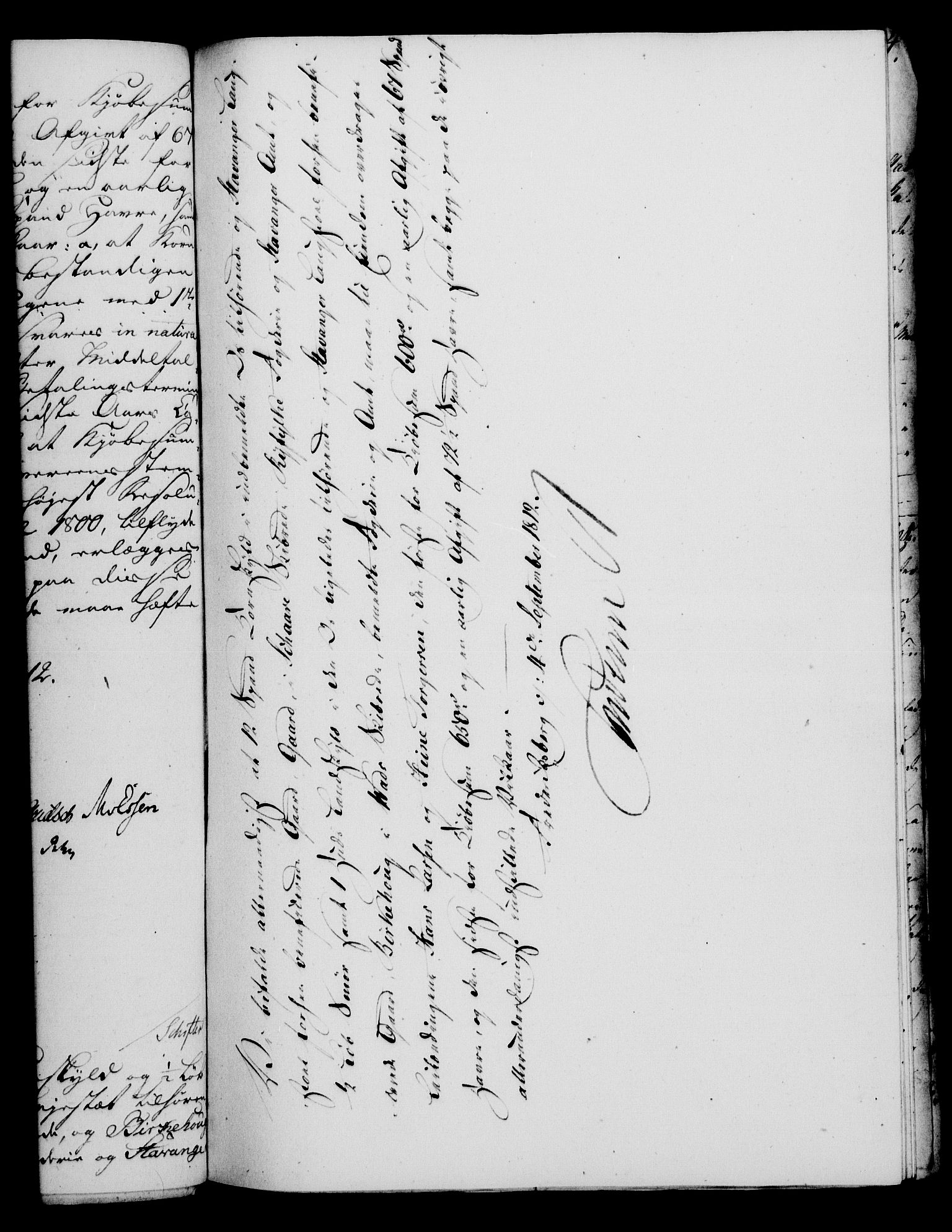 Rentekammeret, Kammerkanselliet, AV/RA-EA-3111/G/Gf/Gfa/L0094: Norsk relasjons- og resolusjonsprotokoll (merket RK 52.94), 1812, s. 434