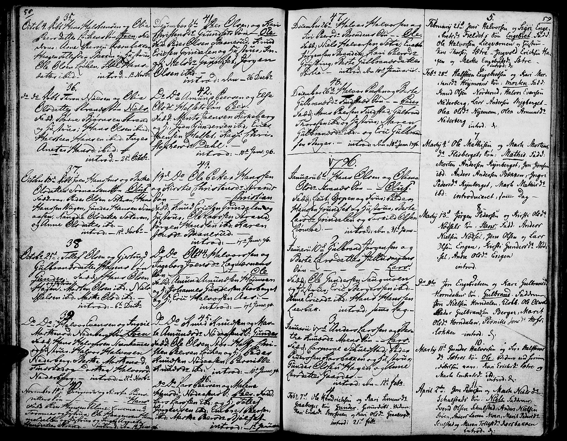 Elverum prestekontor, AV/SAH-PREST-044/H/Ha/Haa/L0006: Ministerialbok nr. 6, 1794-1814, s. 58-59