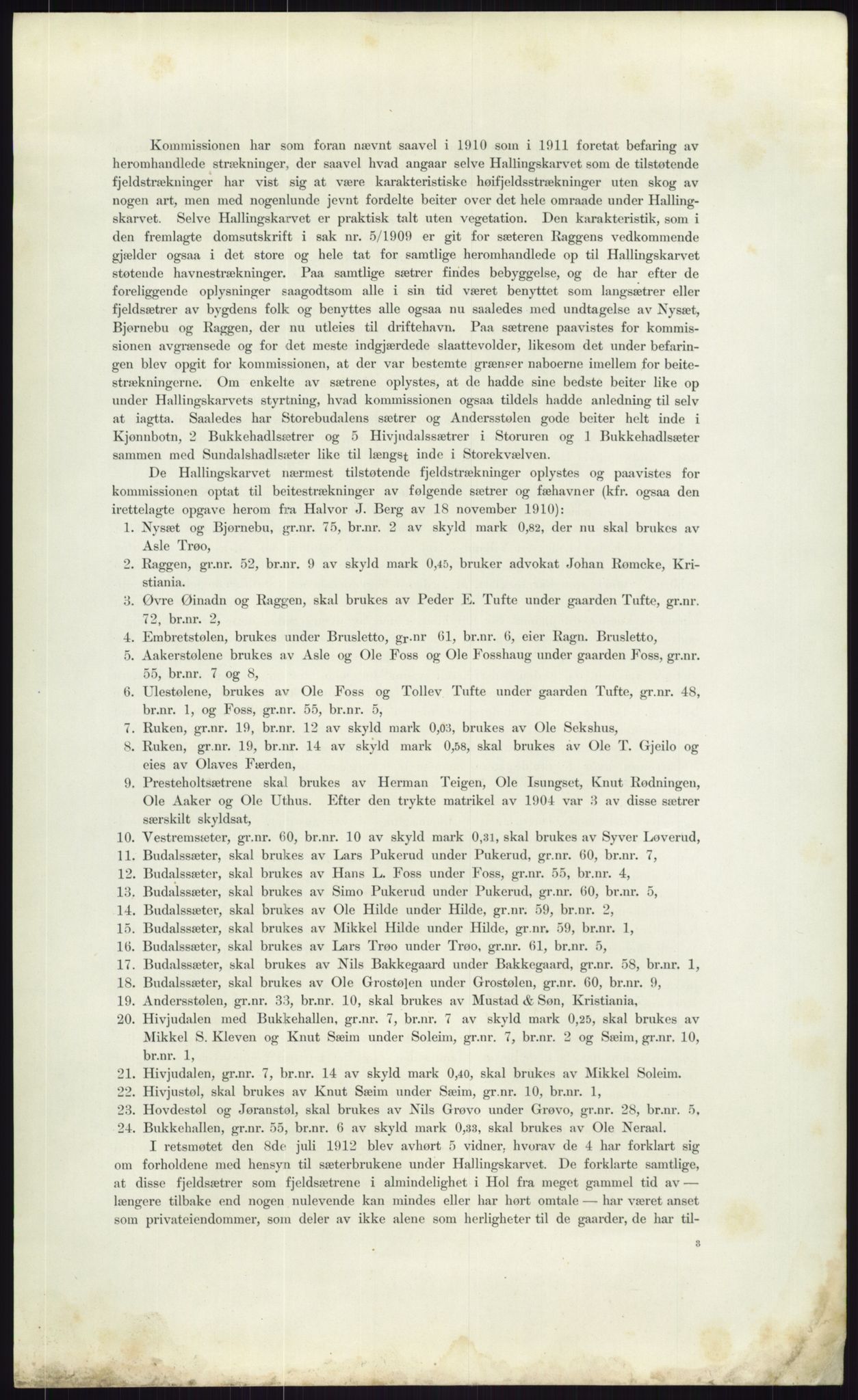 Høyfjellskommisjonen, AV/RA-S-1546/X/Xa/L0001: Nr. 1-33, 1909-1953, s. 951