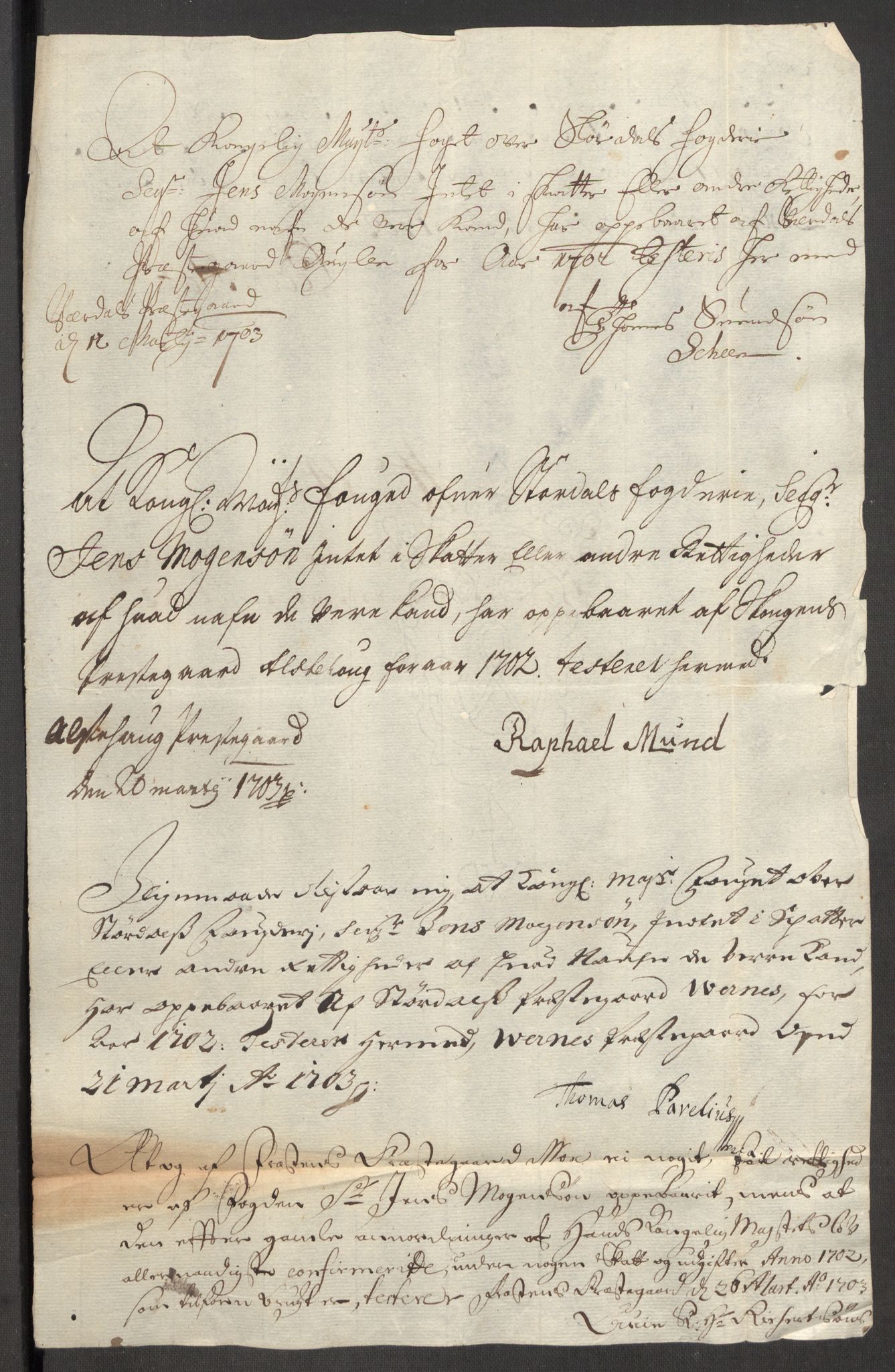 Rentekammeret inntil 1814, Reviderte regnskaper, Fogderegnskap, AV/RA-EA-4092/R62/L4193: Fogderegnskap Stjørdal og Verdal, 1701-1702, s. 407