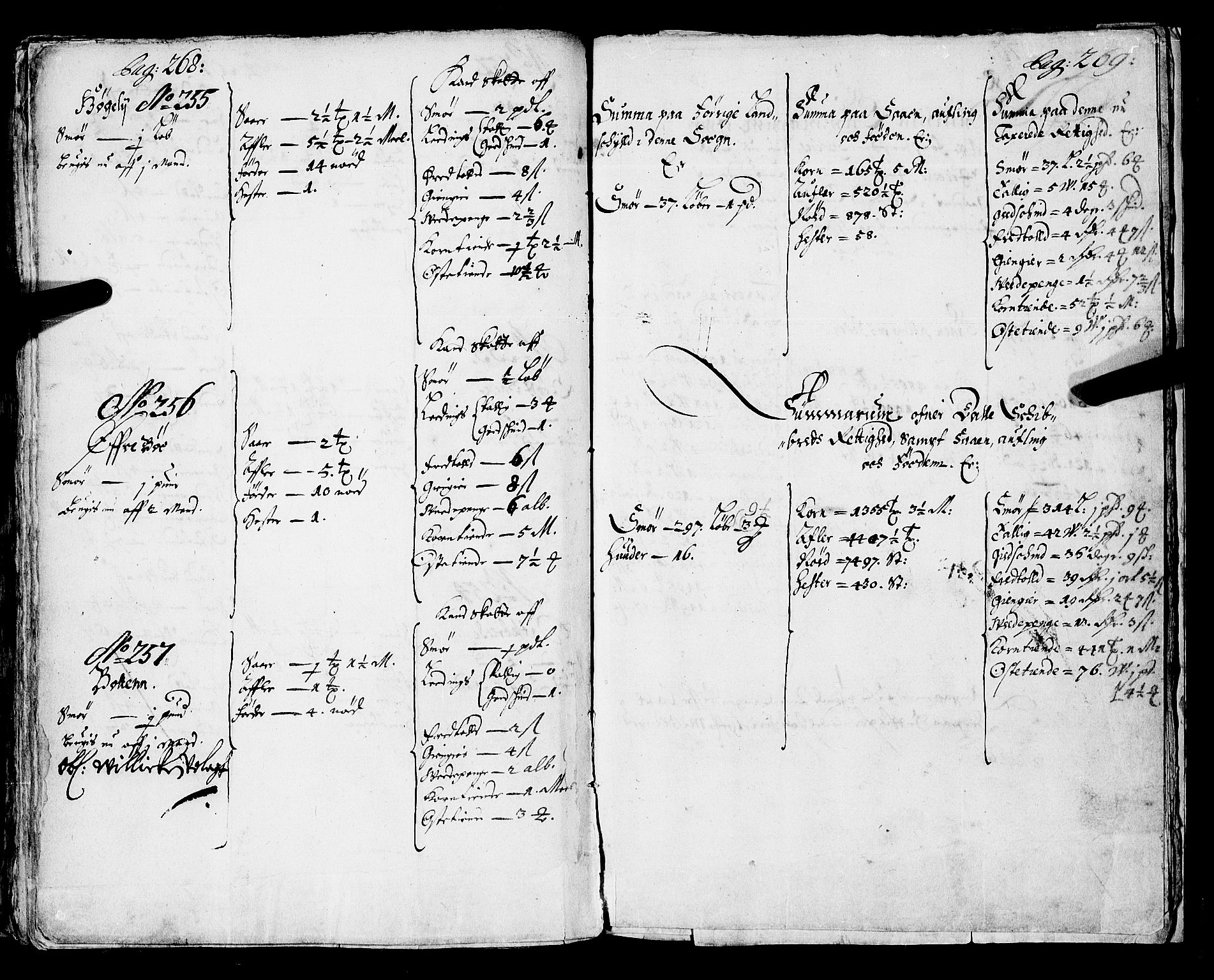 Rentekammeret inntil 1814, Realistisk ordnet avdeling, AV/RA-EA-4070/N/Nb/Nba/L0043: Sunnfjord fogderi, 1667, s. 268-269