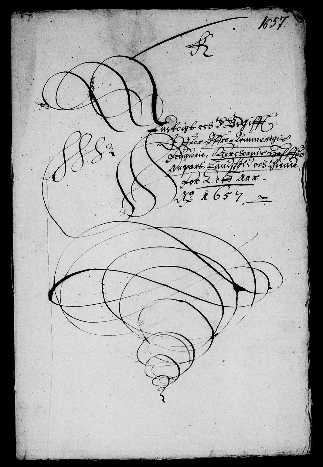 Rentekammeret inntil 1814, Reviderte regnskaper, Lensregnskaper, AV/RA-EA-5023/R/Rb/Rba/L0246: Akershus len, 1657-1659