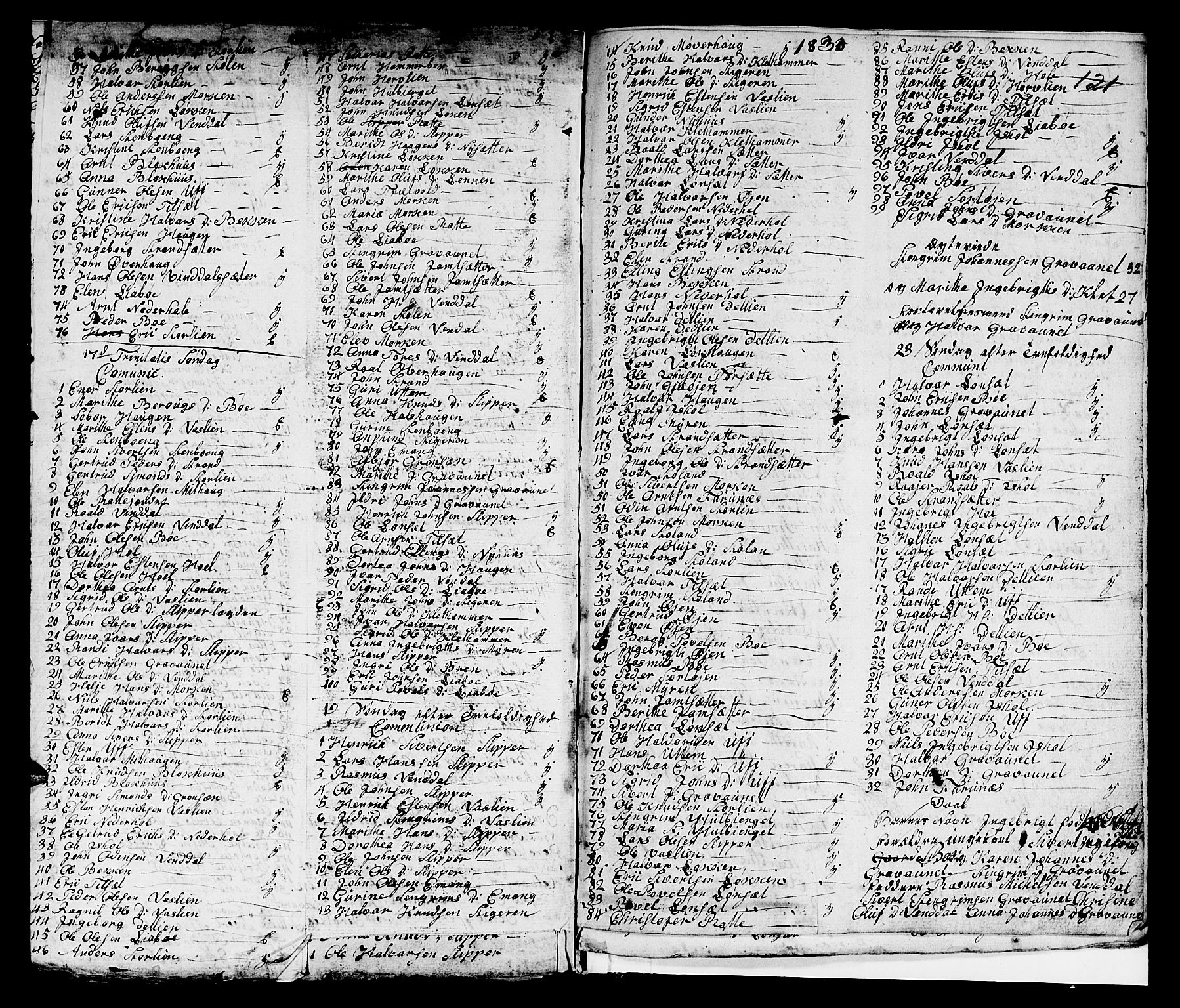 Ministerialprotokoller, klokkerbøker og fødselsregistre - Sør-Trøndelag, SAT/A-1456/679/L0921: Klokkerbok nr. 679C01, 1792-1840, s. 121