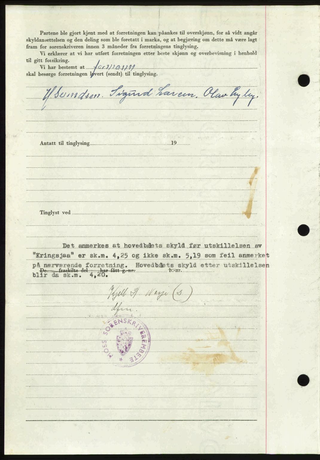 Moss sorenskriveri, SAO/A-10168: Pantebok nr. A25, 1950-1950, Dagboknr: 1054/1950
