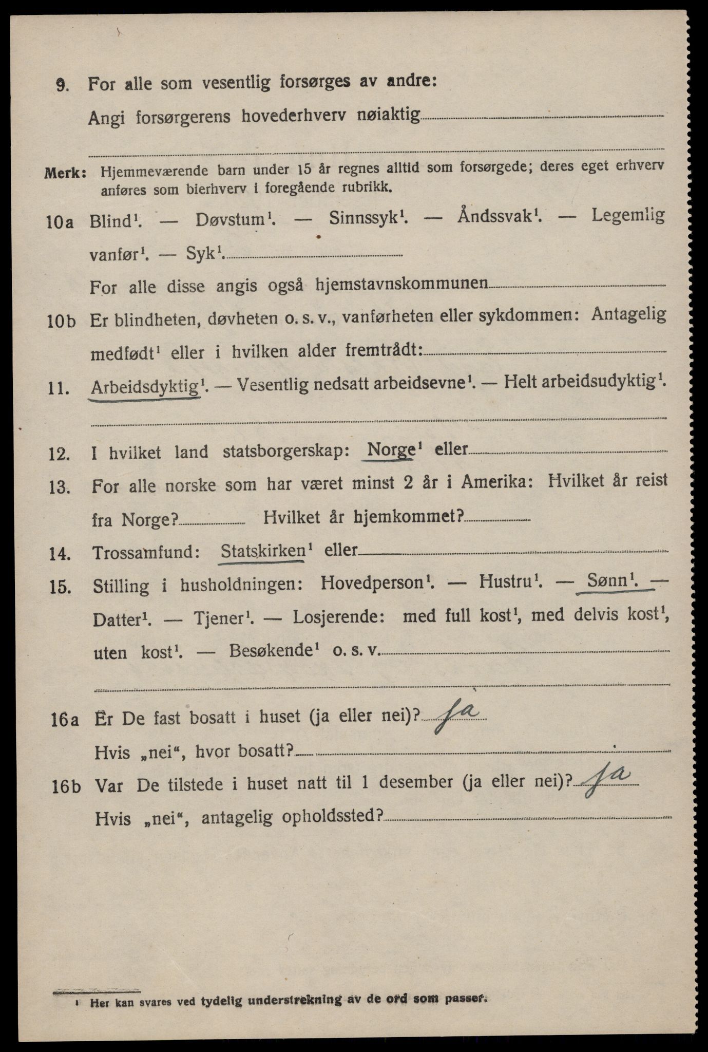 SAKO, Folketelling 1920 for 0830 Nissedal herred, 1920, s. 3936