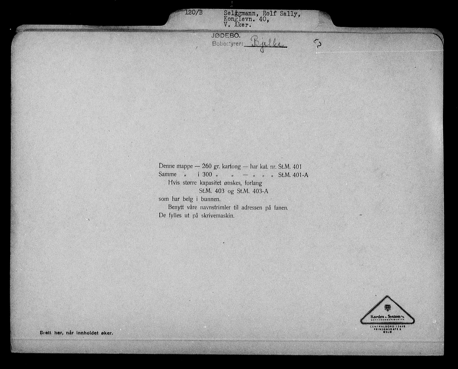 Justisdepartementet, Tilbakeføringskontoret for inndratte formuer, RA/S-1564/H/Hc/Hcc/L0980: --, 1945-1947, s. 128