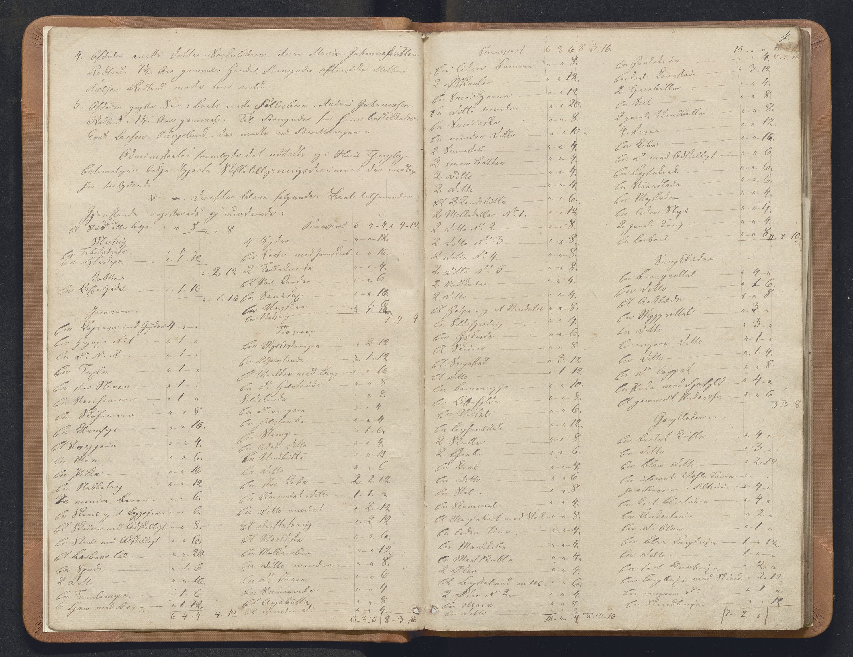 Nordhordland sorenskrivar, SAB/A-2901/1/H/Hb/L0009: Registreringsprotokollar, 1855-1859, s. 4