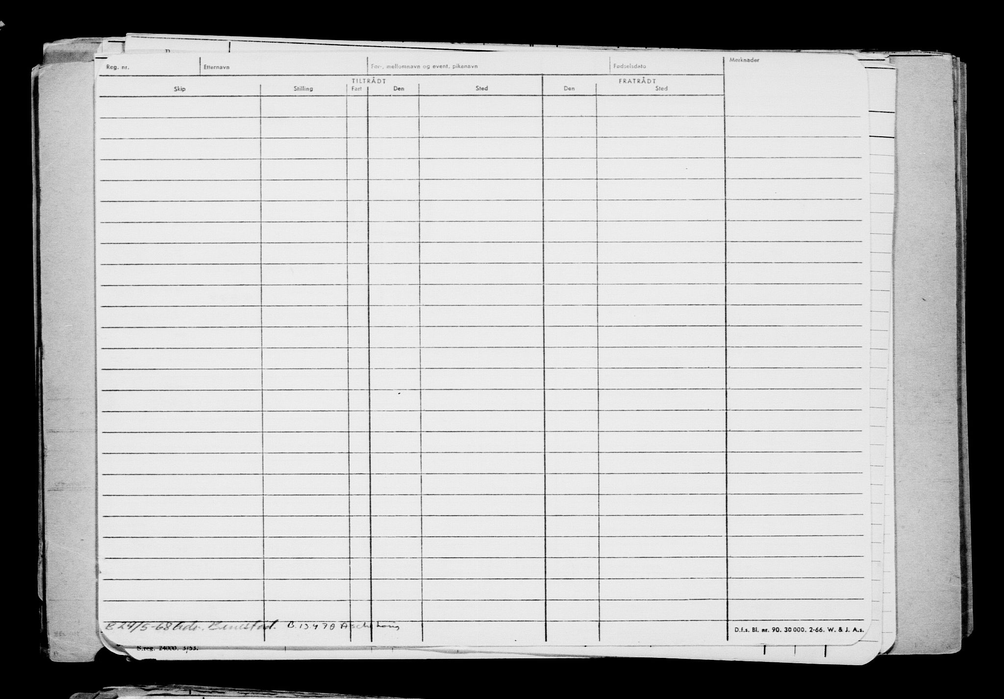 Direktoratet for sjømenn, AV/RA-S-3545/G/Gb/L0230: Hovedkort, 1924, s. 17