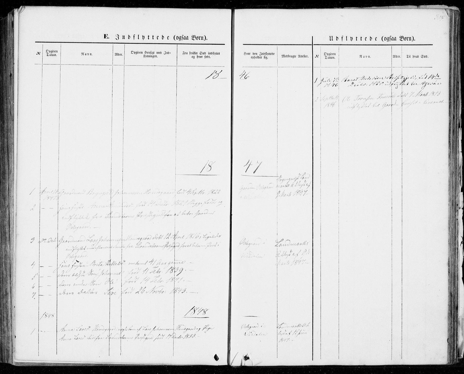 Ministerialprotokoller, klokkerbøker og fødselsregistre - Møre og Romsdal, AV/SAT-A-1454/554/L0643: Ministerialbok nr. 554A01, 1846-1879, s. 304