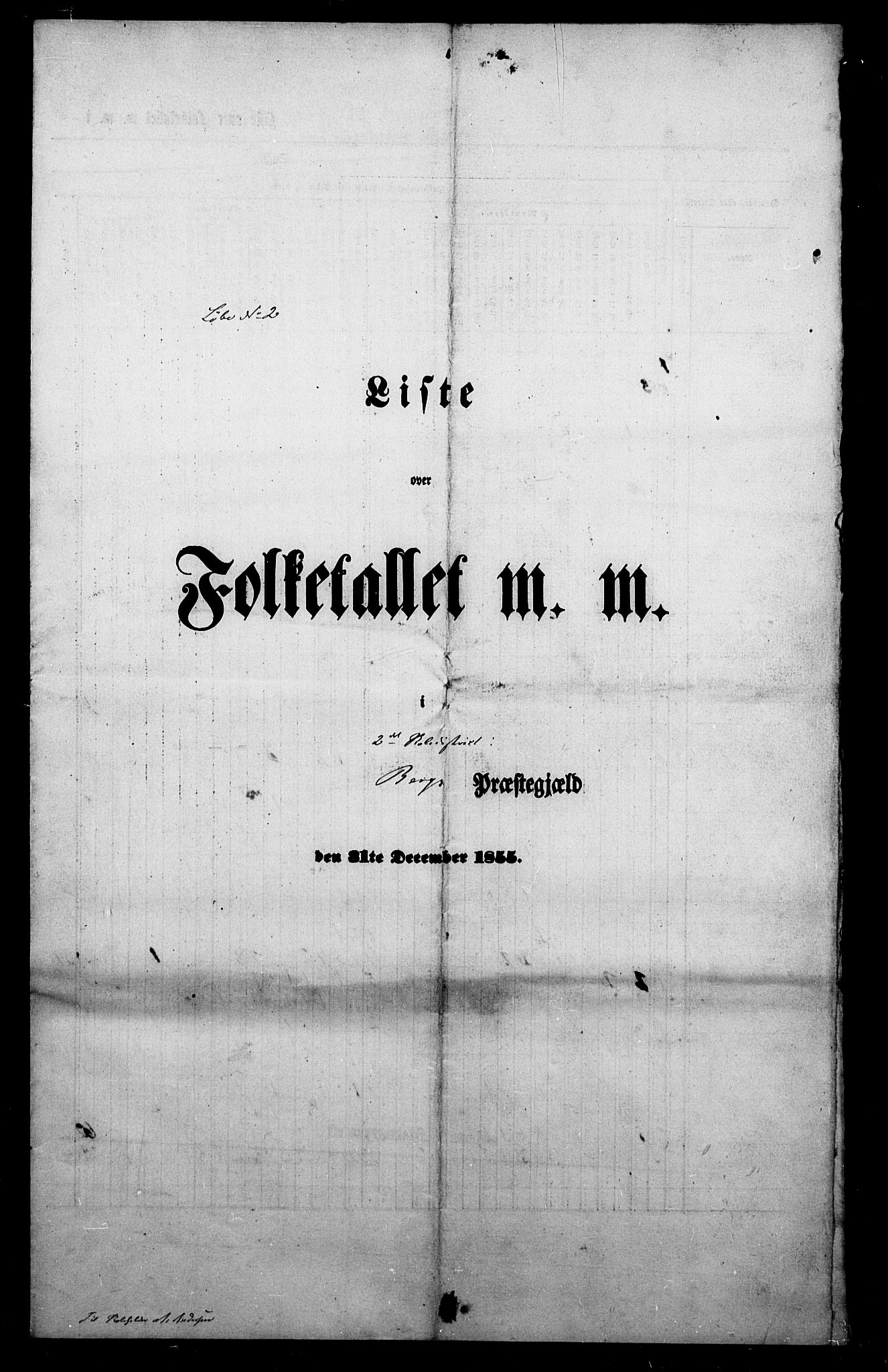 , Folketelling 1855 for 0116P Berg prestegjeld, 1855, s. 6