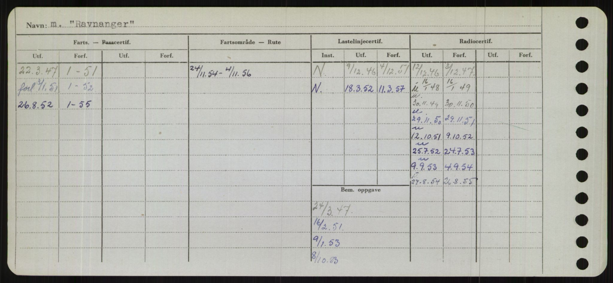 Sjøfartsdirektoratet med forløpere, Skipsmålingen, RA/S-1627/H/Hb/L0004: Fartøy, O-S, s. 186