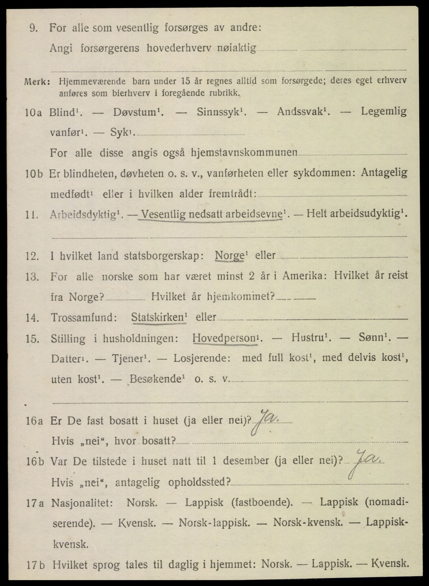 SAT, Folketelling 1920 for 1822 Leirfjord herred, 1920, s. 2498