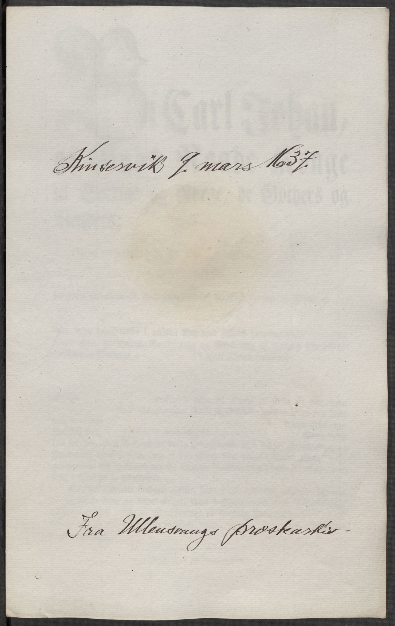 Riksarkivets diplomsamling, AV/RA-EA-5965/F15/L0037: Prestearkiv - Hordaland, 1577-1733, s. 44