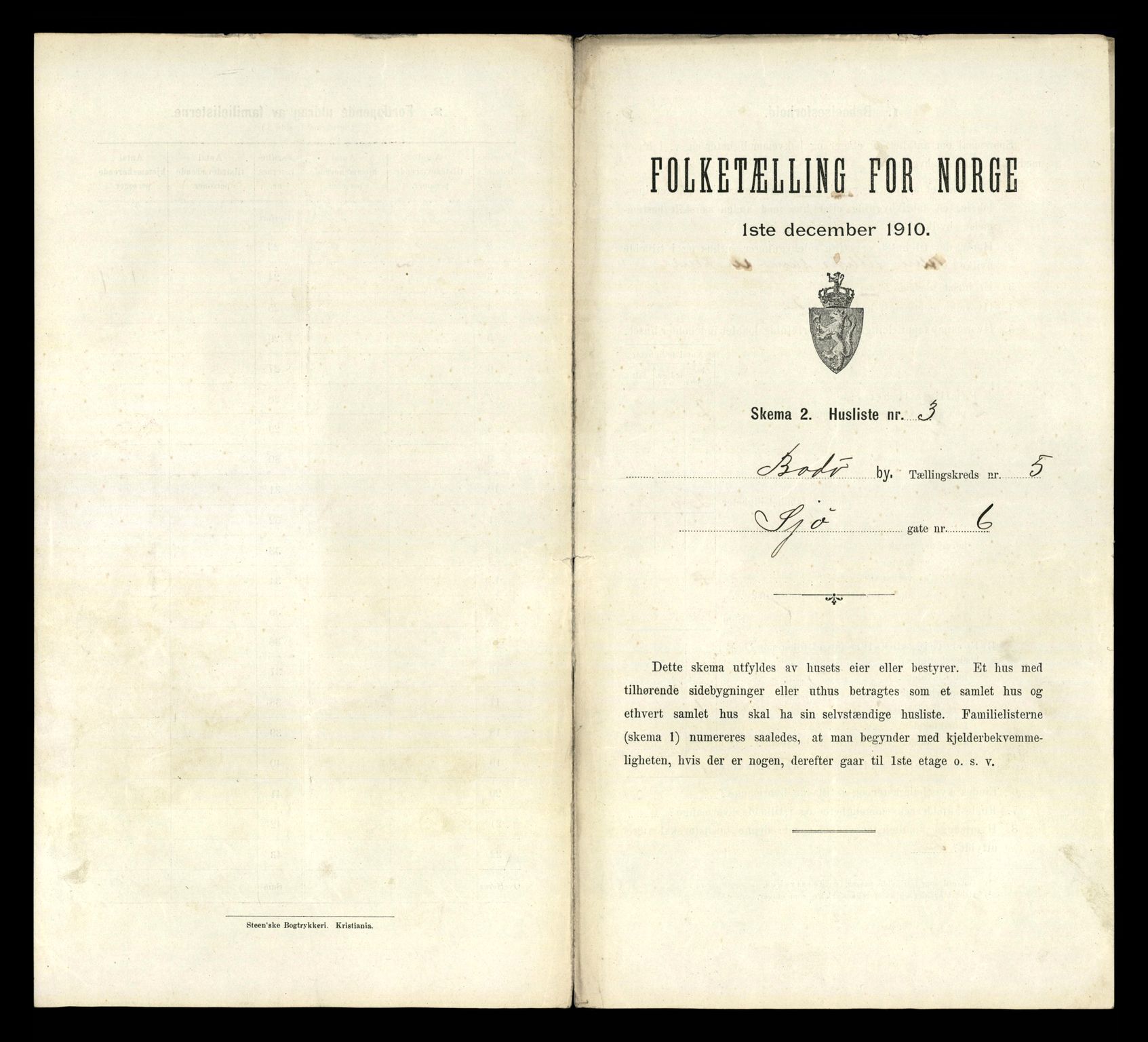 RA, Folketelling 1910 for 1804 Bodø kjøpstad, 1910, s. 1319