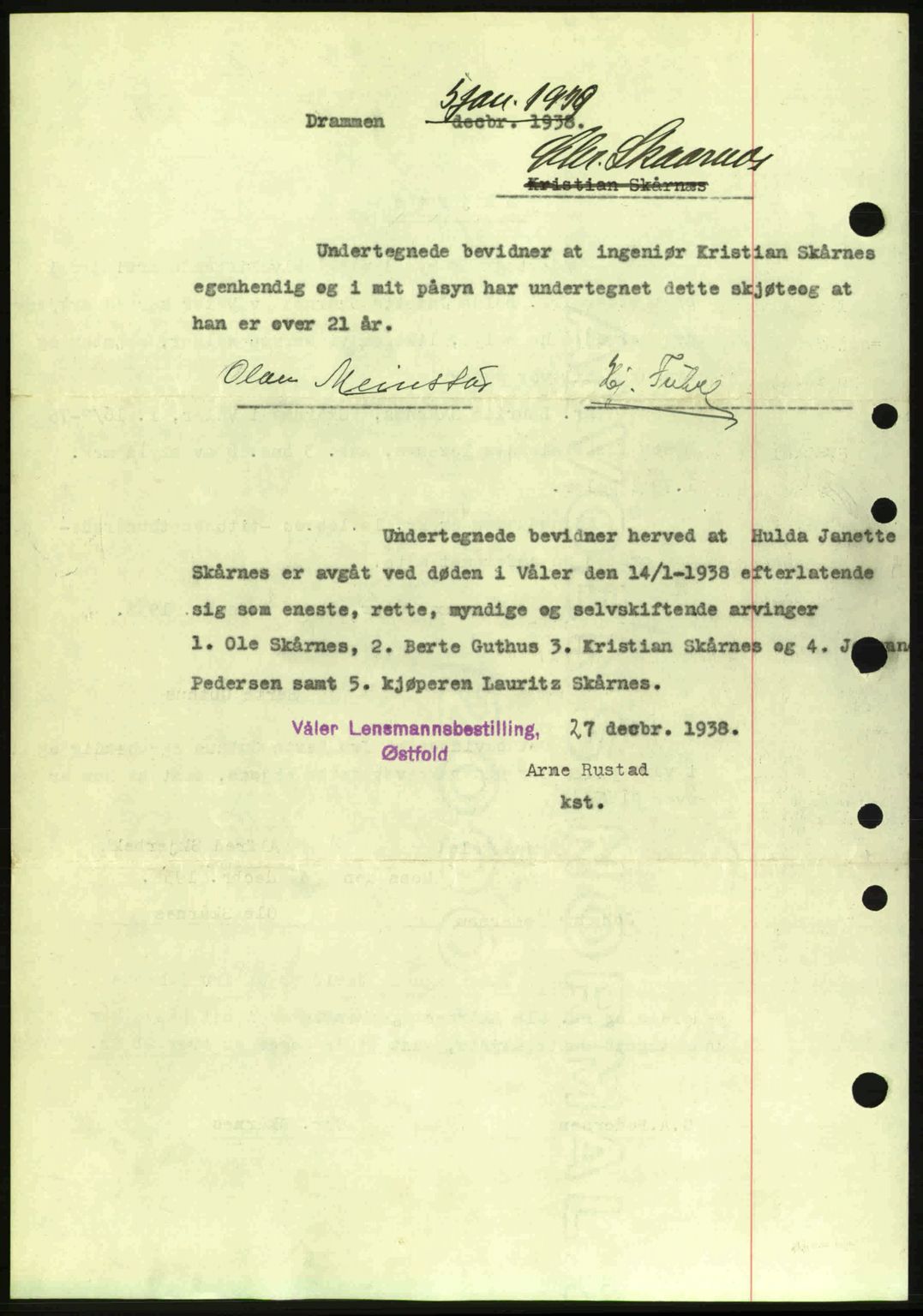 Moss sorenskriveri, SAO/A-10168: Pantebok nr. A5, 1938-1939, Dagboknr: 160/1939