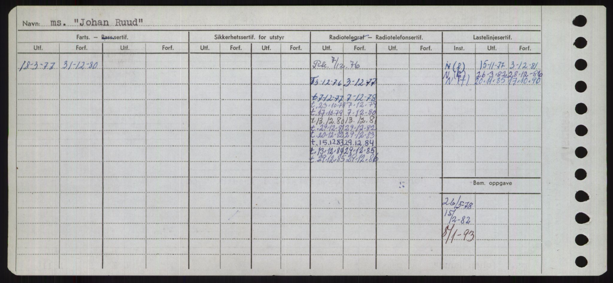 Sjøfartsdirektoratet med forløpere, Skipsmålingen, AV/RA-S-1627/H/Ha/L0003/0001: Fartøy, Hilm-Mar / Fartøy, Hilm-Kol, s. 506