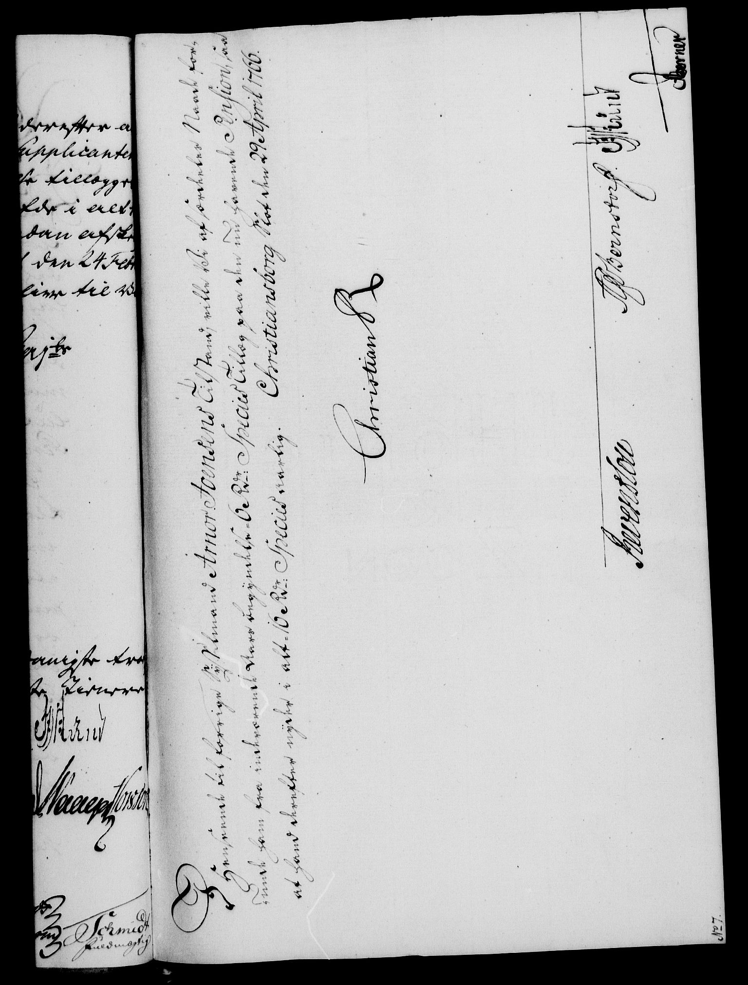 Rentekammeret, Kammerkanselliet, RA/EA-3111/G/Gf/Gfa/L0048: Norsk relasjons- og resolusjonsprotokoll (merket RK 52.48), 1766, s. 168