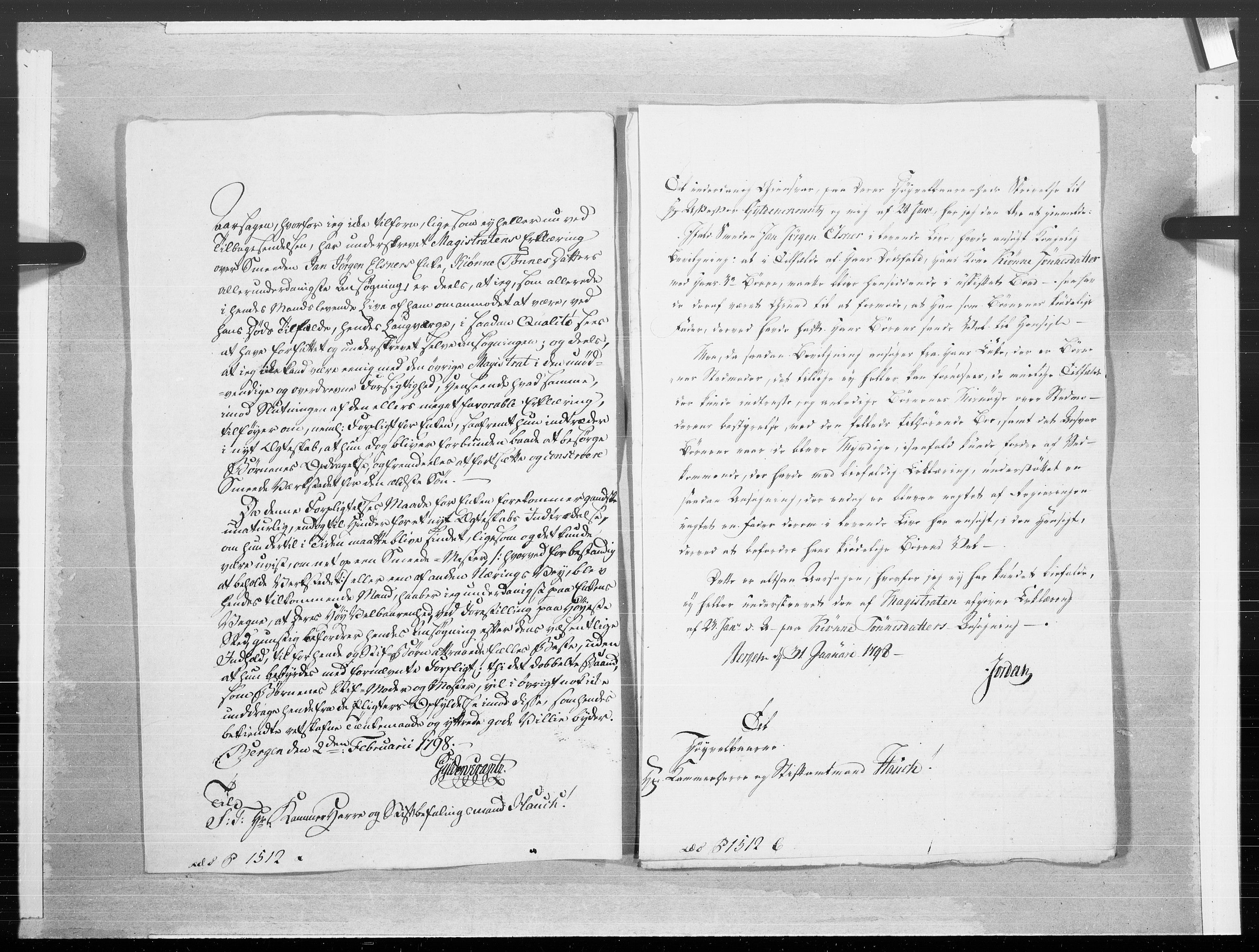 Danske Kanselli 1572-1799, AV/RA-EA-3023/F/Fc/Fcc/Fcca/L0312: Norske innlegg 1572-1799, 1798, s. 310