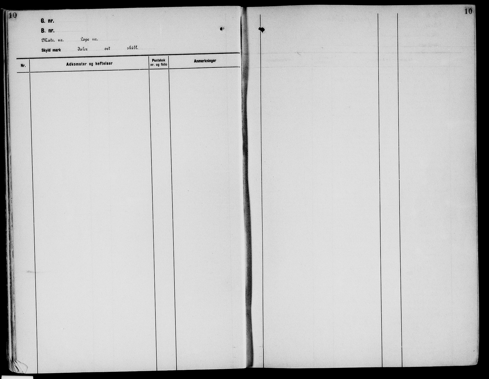 Sør-Østerdal sorenskriveri, AV/SAH-TING-018/H/Ha/Haa/L0032: Panteregister nr. 14, 1922-1954, s. 10