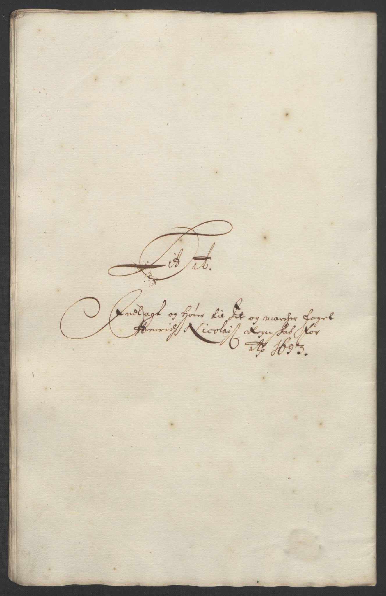 Rentekammeret inntil 1814, Reviderte regnskaper, Fogderegnskap, RA/EA-4092/R01/L0011: Fogderegnskap Idd og Marker, 1692-1693, s. 226