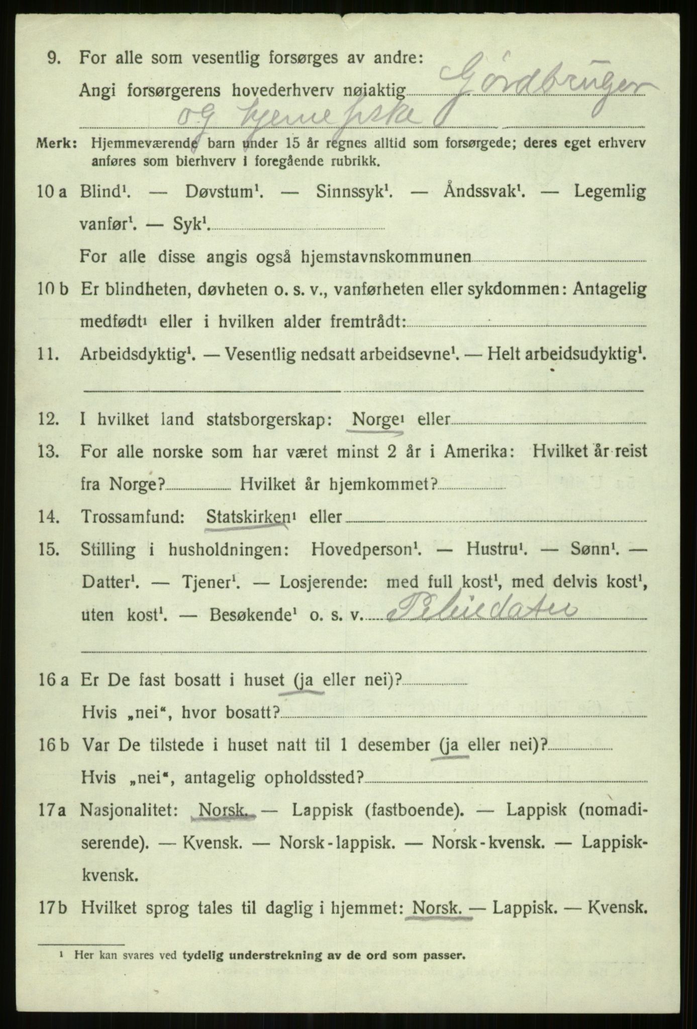 SATØ, Folketelling 1920 for 1934 Tromsøysund herred, 1920, s. 7961